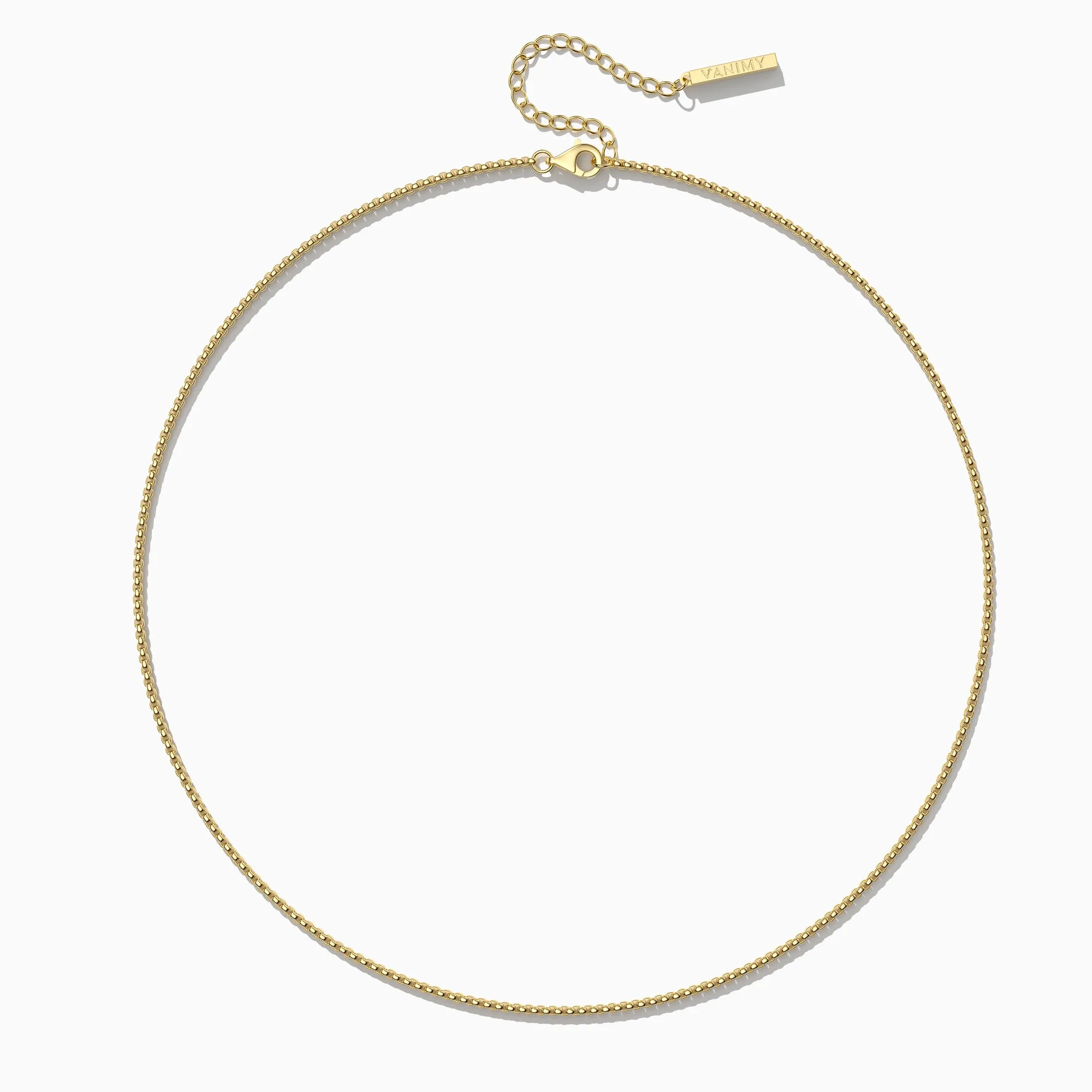Box Chain Necklace sold by Vanimy Jewelry