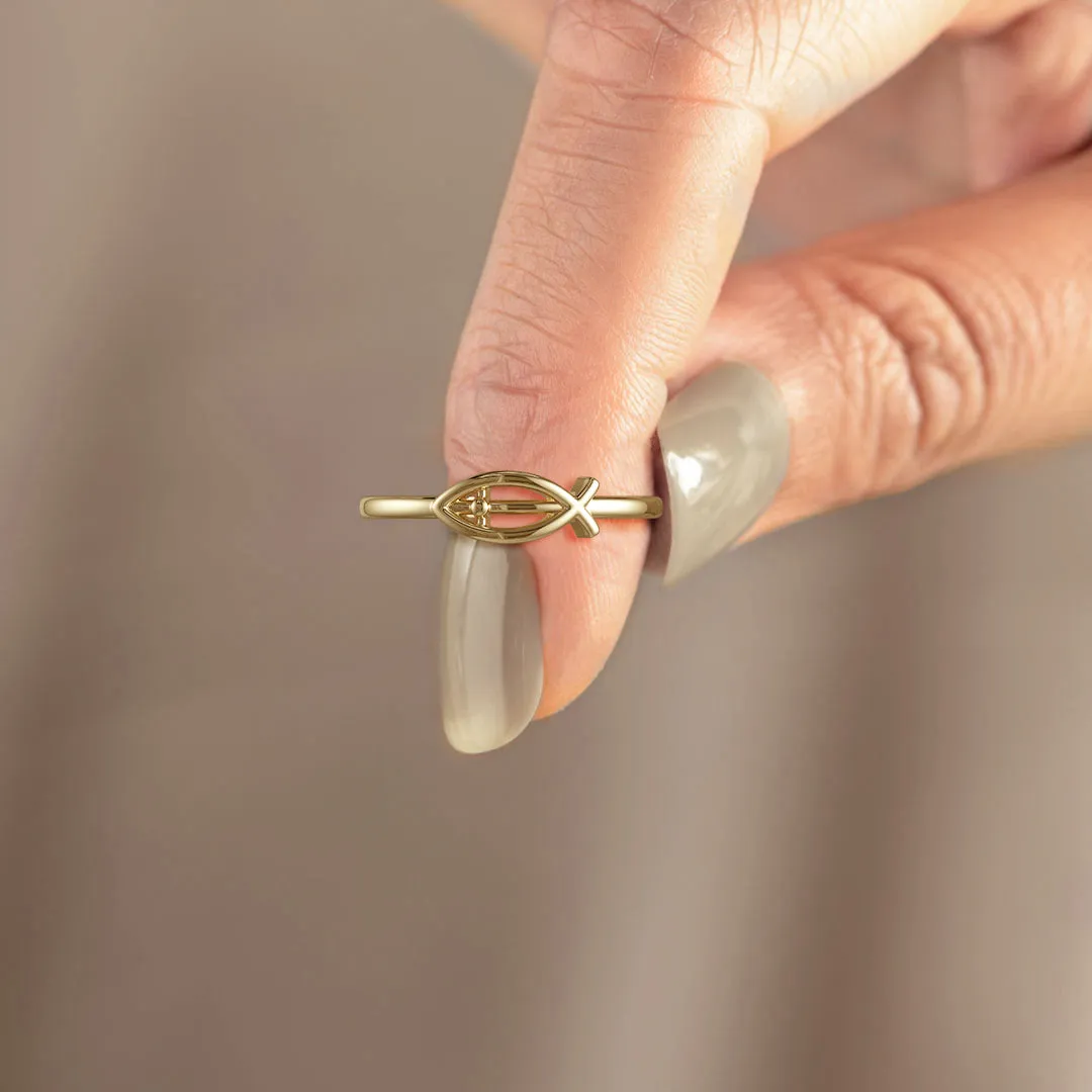 Pure Ichthys Ring sold by Vanimy Jewelry product image thumbnail 4