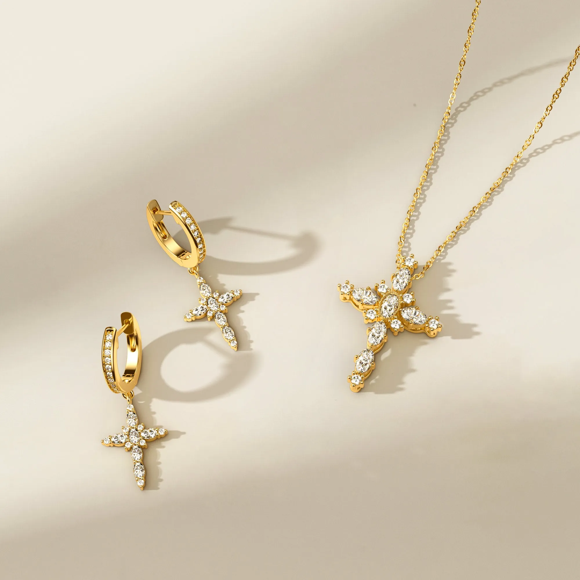 Byzantine Cross Amulet Pendant Necklace sold by Vanimy Jewelry product image thumbnail 5