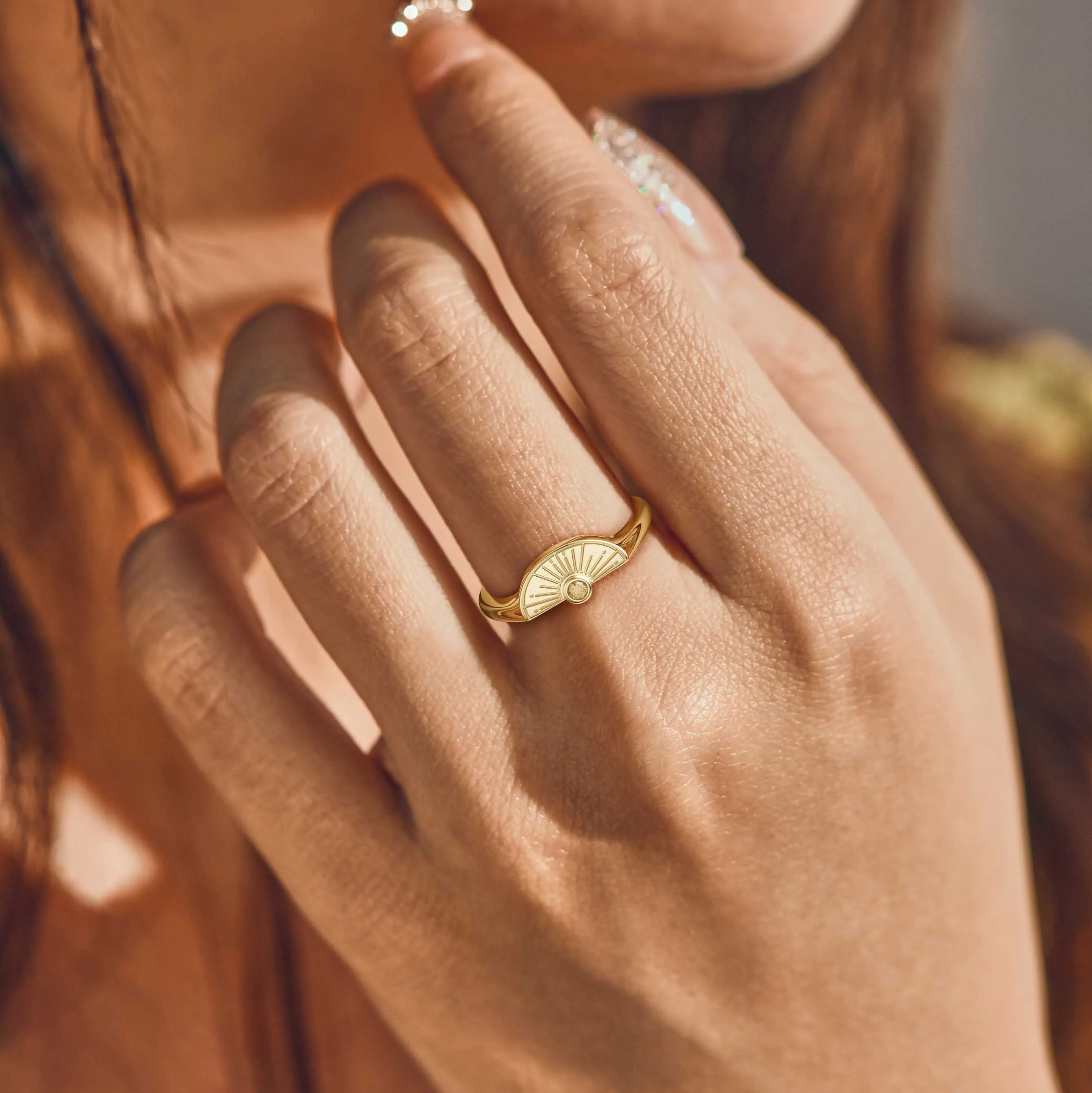 Sunrise Marquise Ring sold by Vanimy Jewelry product image thumbnail 3