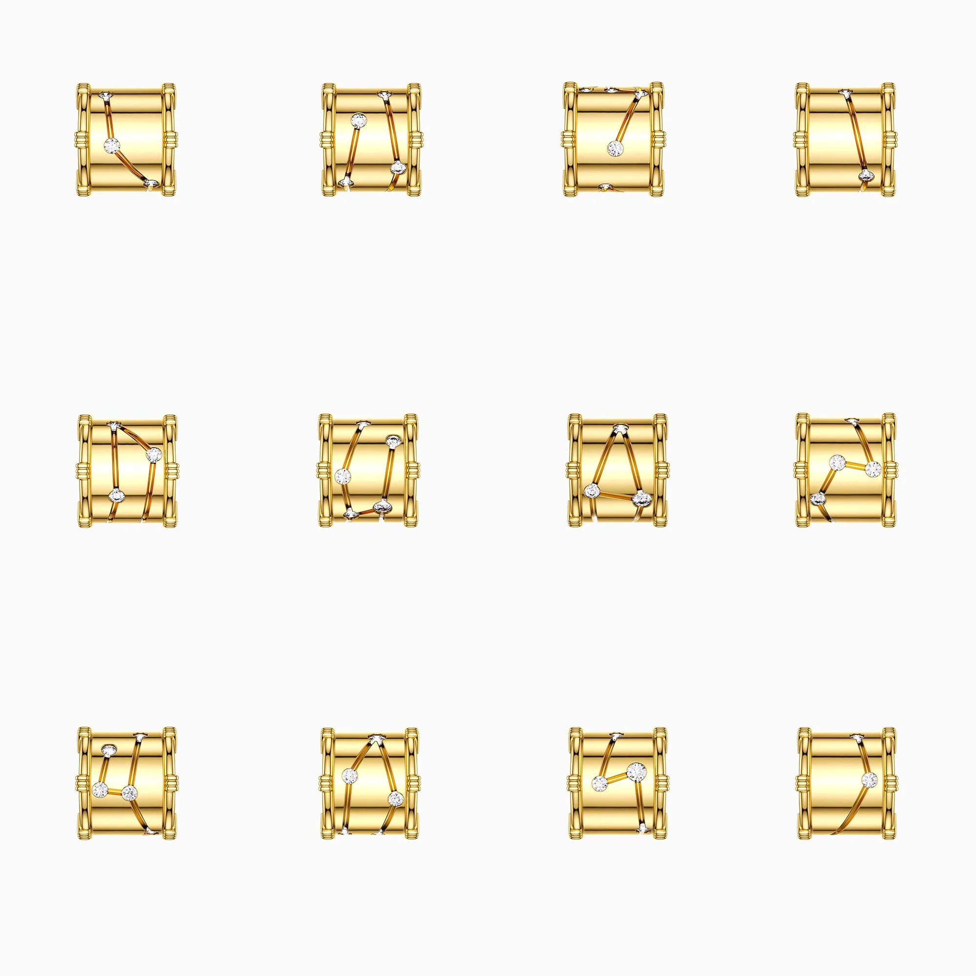 Scorpio Constellation Bead Pendant sold by Vanimy Jewelry product image thumbnail 4