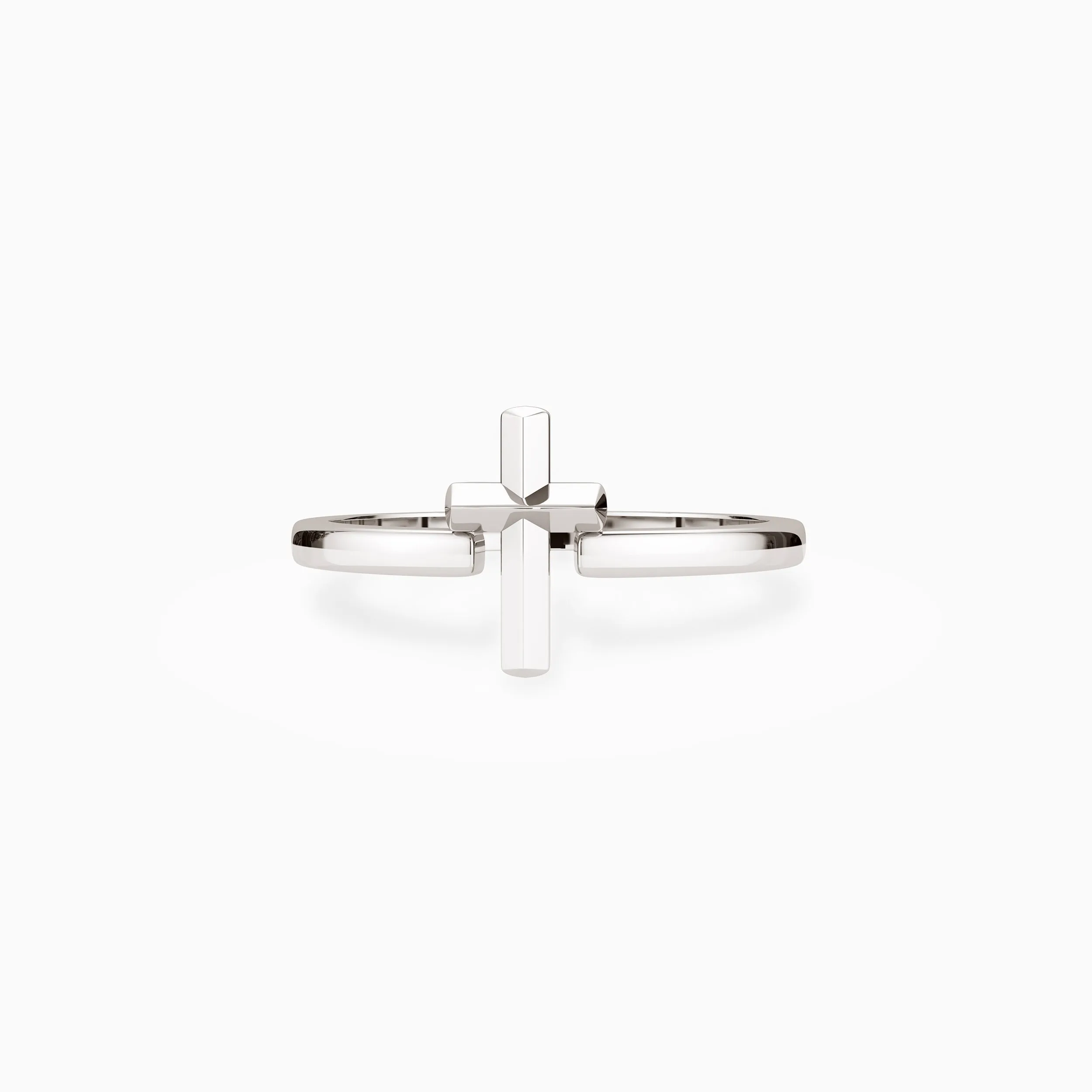 Minimalist Cross Symbol Ring sold by Vanimy Jewelry product image thumbnail 4