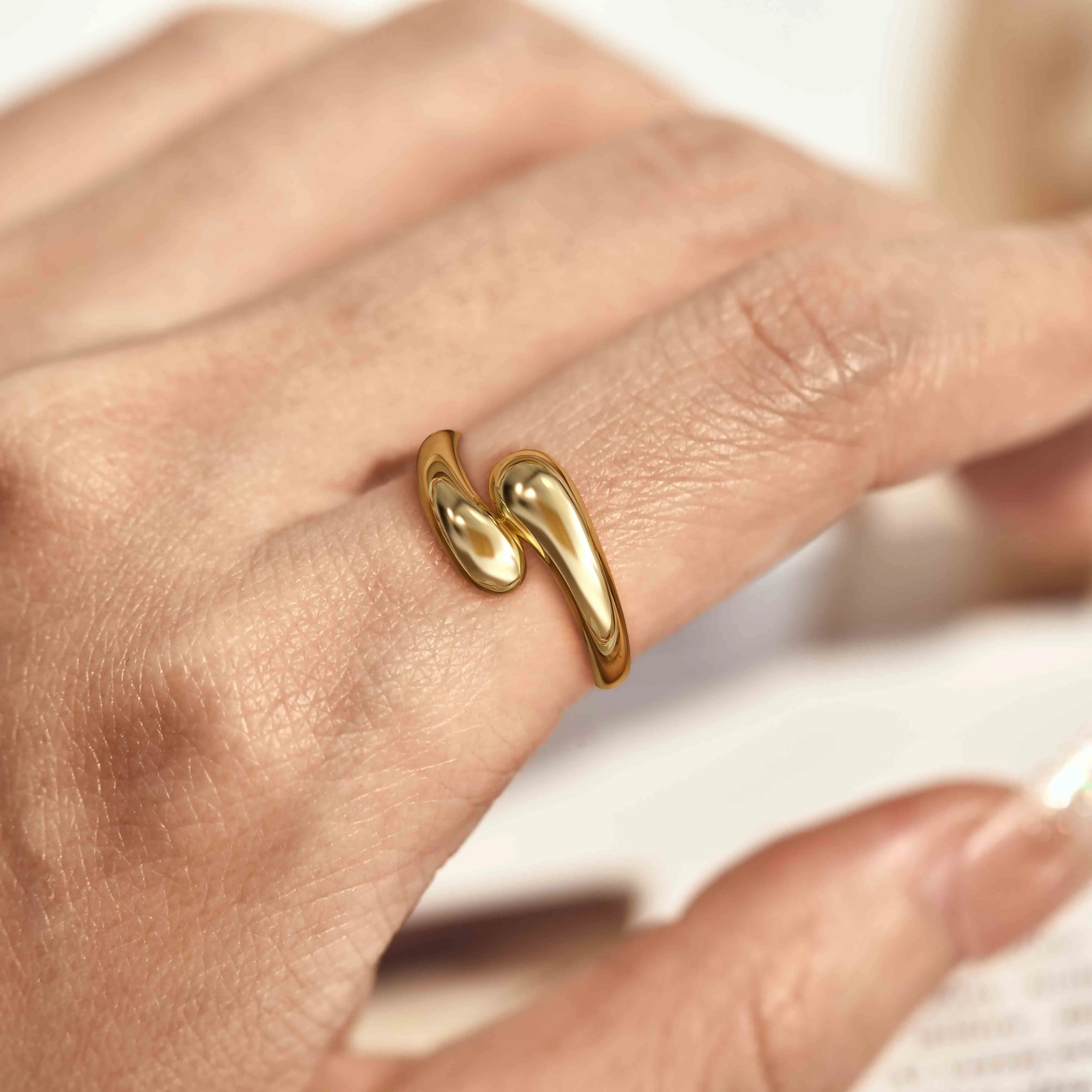 Raindrop Ring sold by Vanimy Jewelry product image thumbnail 5