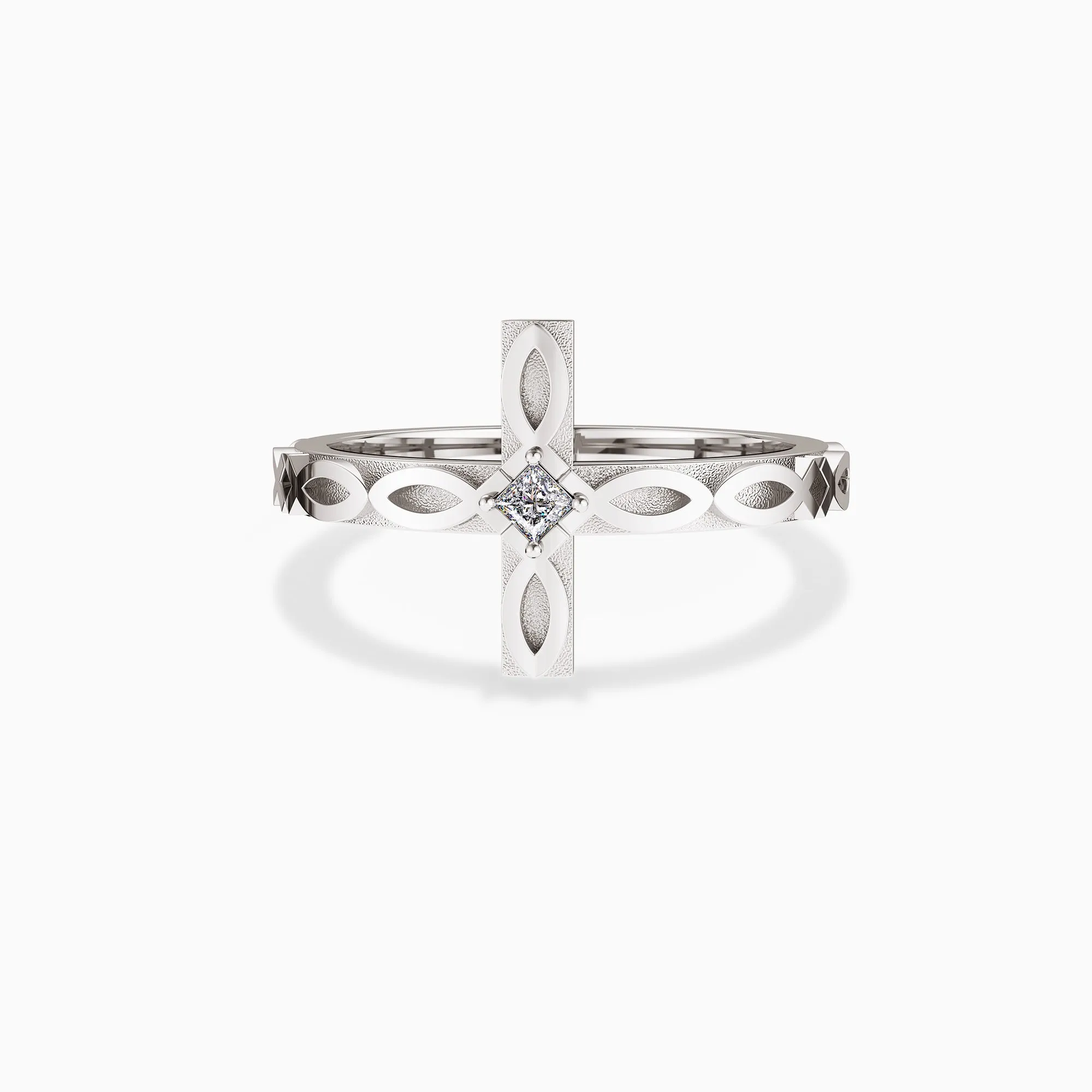 Faith Ichthys Cross Protection Promise Ring sold by Vanimy Jewelry product image thumbnail 5