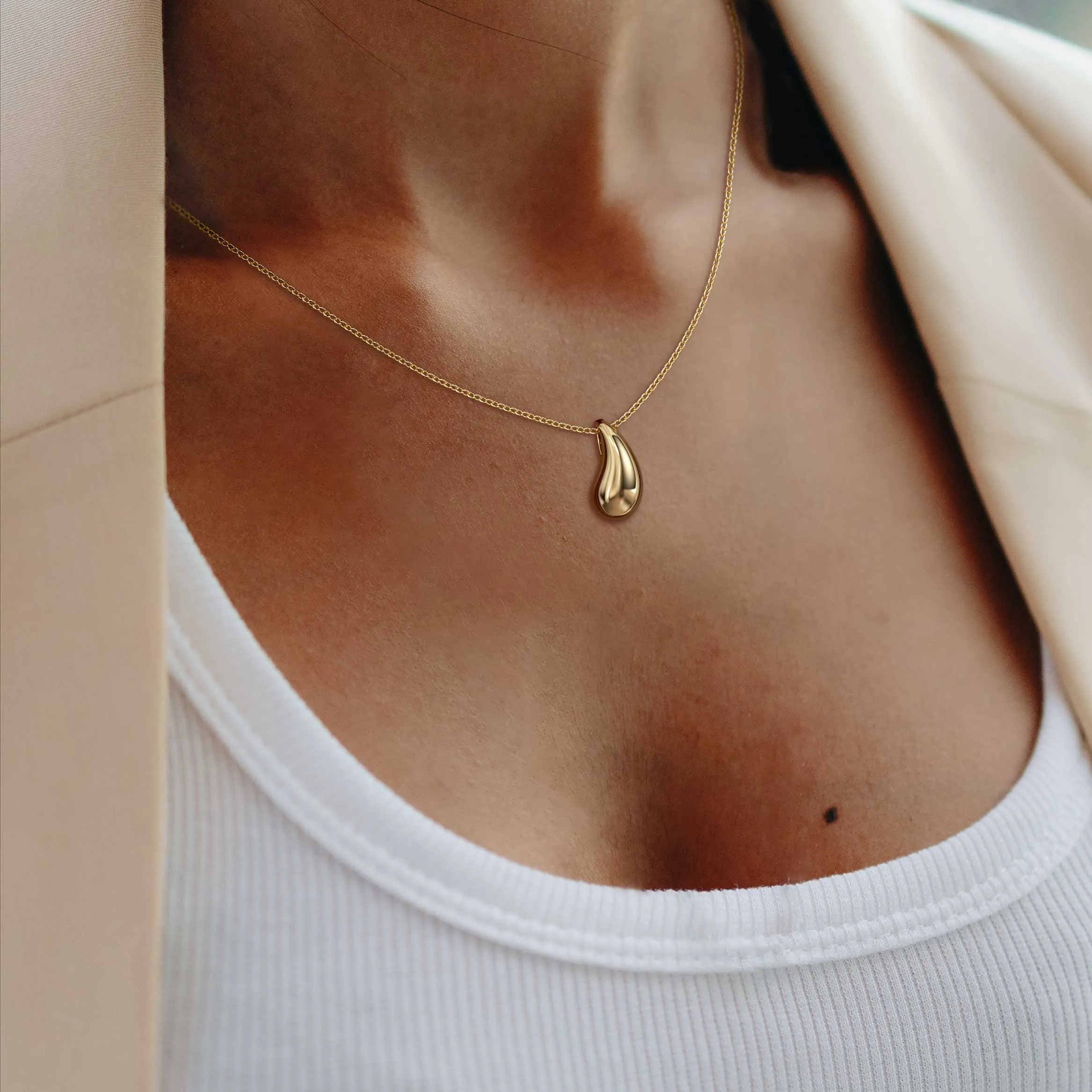 Raindrop Necklace sold by Vanimy Jewelry product image thumbnail 3