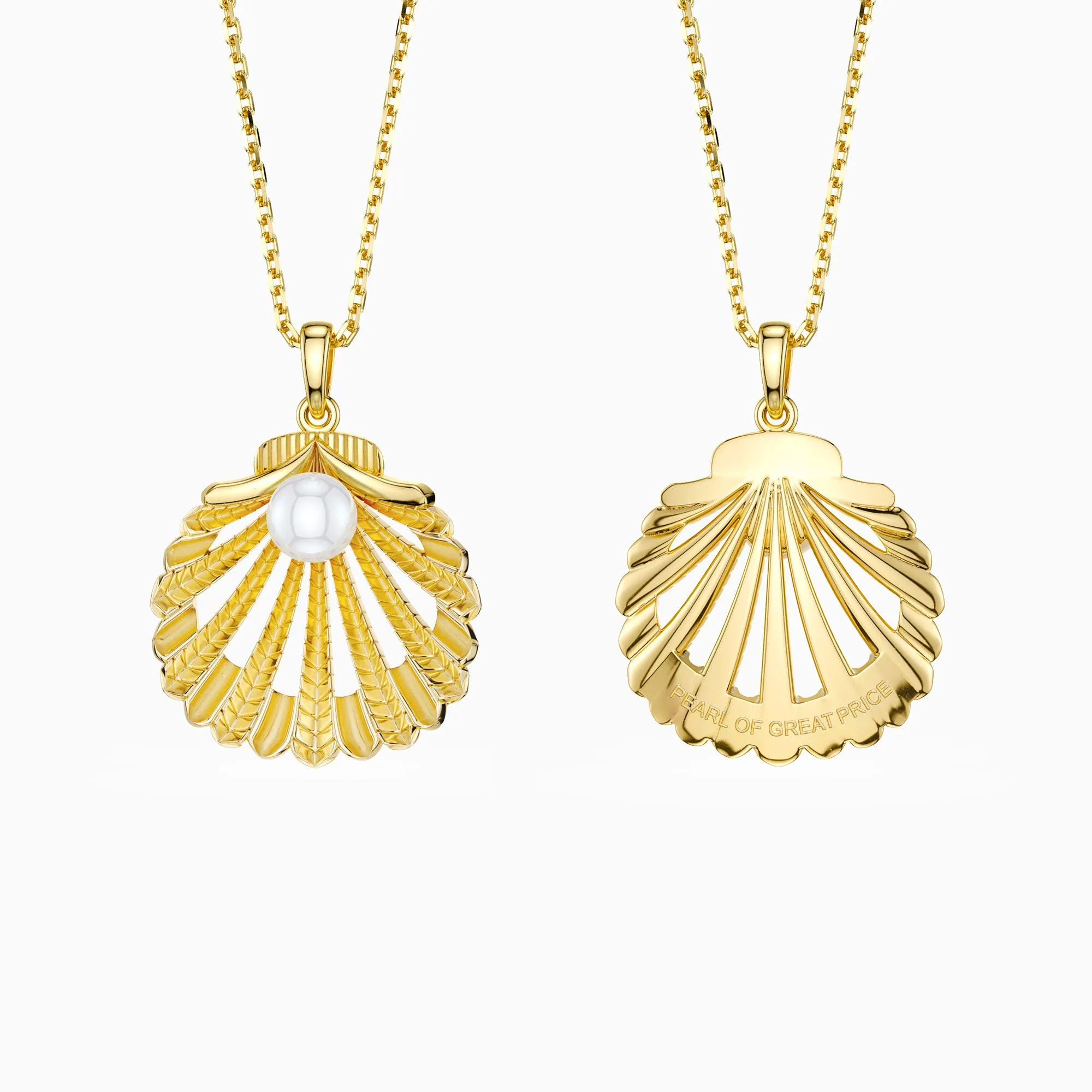 Parable of the Pearl of Great Price Pendant Necklace sold by Vanimy Jewelry product image thumbnail 2