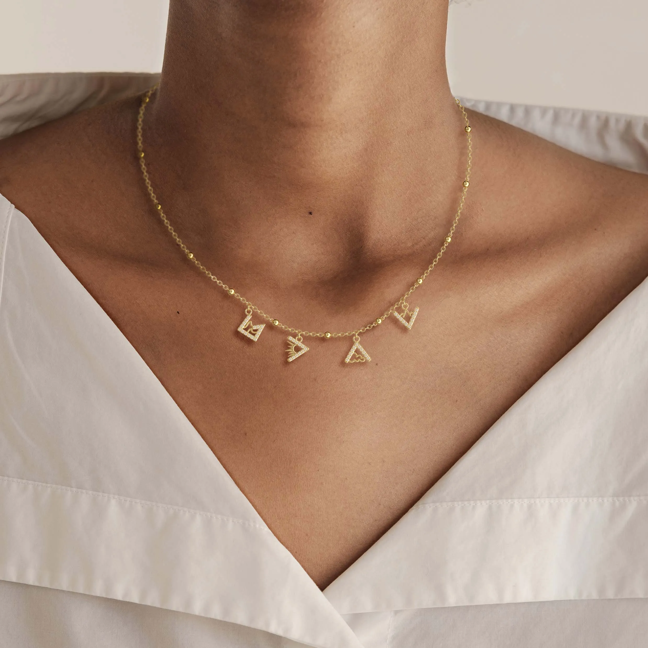 God Is Greater Than The Highs And Lows Necklace sold by Vanimy Jewelry product image thumbnail 2