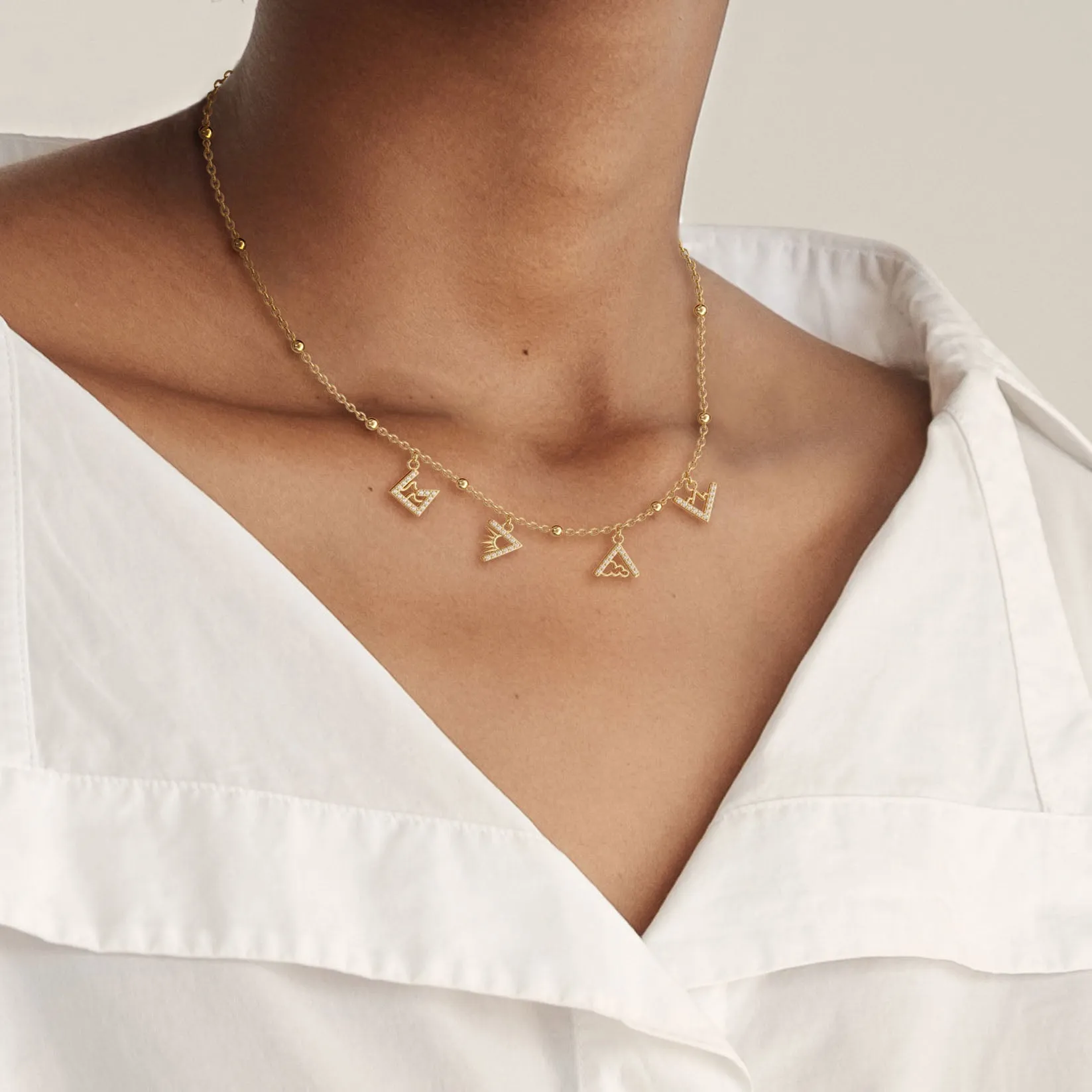 God Is Greater Than The Highs And Lows Necklace sold by Vanimy Jewelry product image thumbnail 3