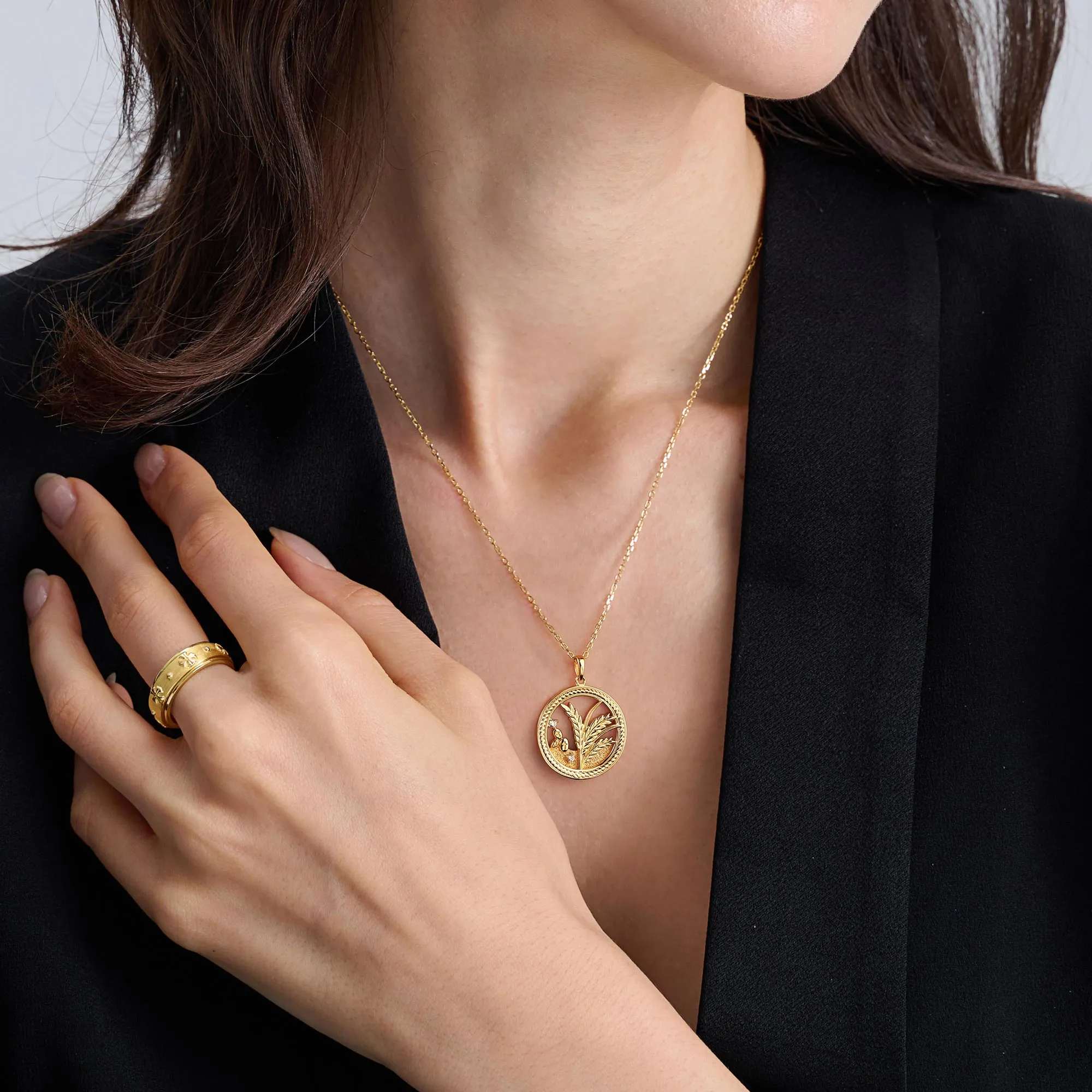 Parable of the Sower Pendant Necklace sold by Vanimy Jewelry product image thumbnail 5