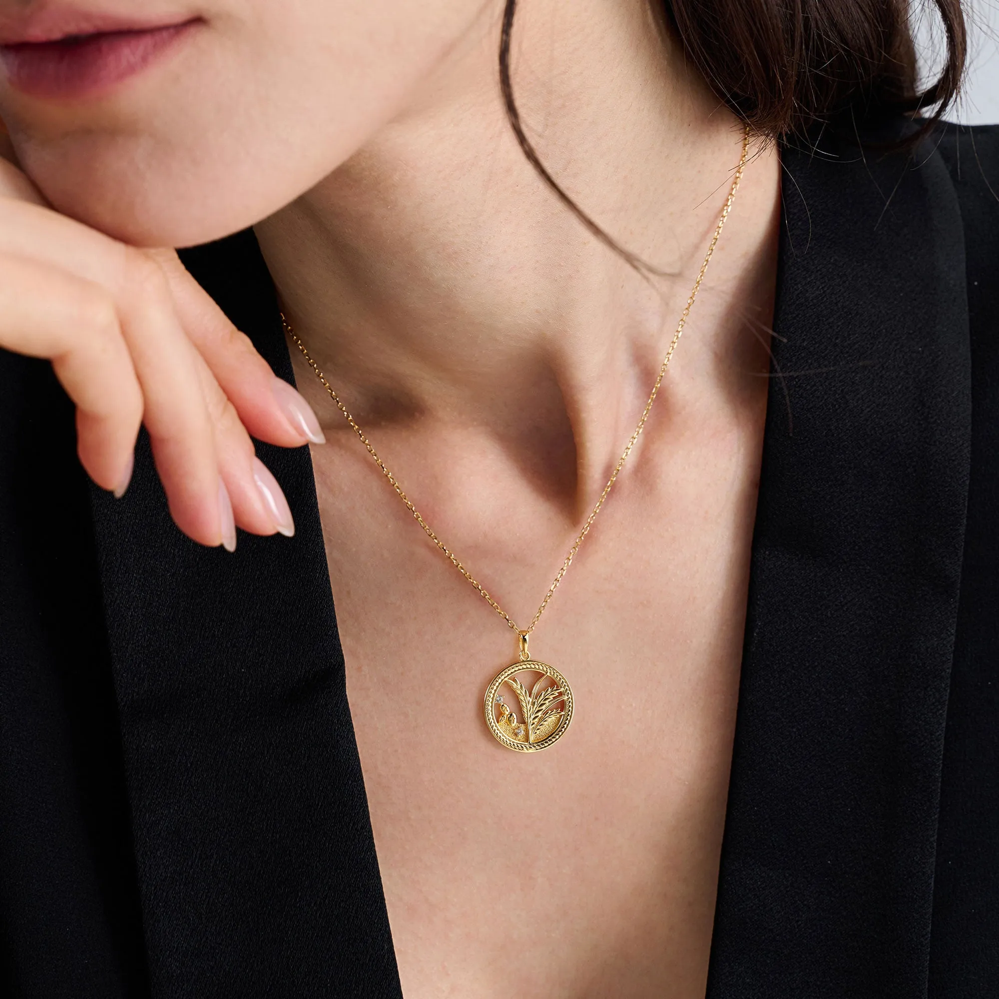 Parable of the Sower Pendant Necklace sold by Vanimy Jewelry product image thumbnail 4