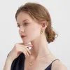 Radiating Triangle Wave Trillion Cut Pendant Necklace sold by Vanimy Jewelry