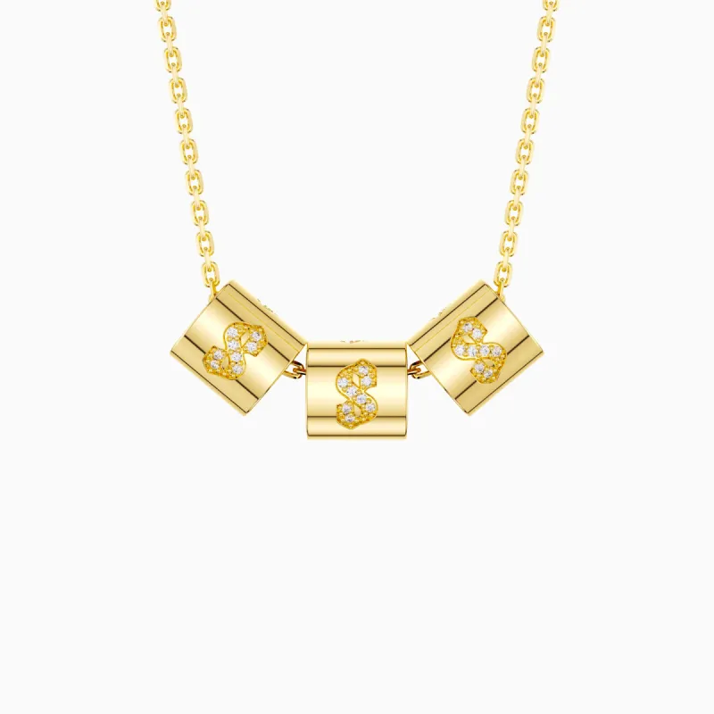 Angel Number 888 Bead Pendant Necklace sold by Vanimy Jewelry