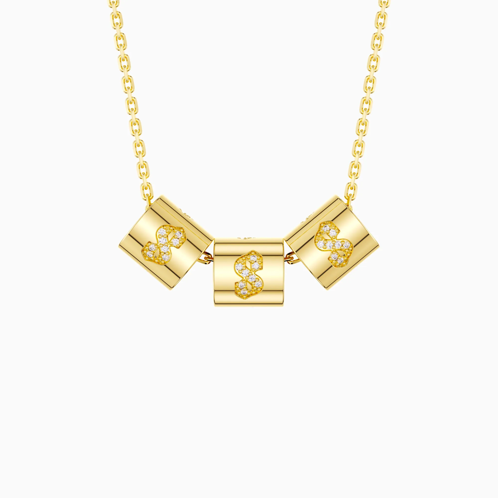 Angel Number 888 Bead Pendant Necklace sold by Vanimy Jewelry