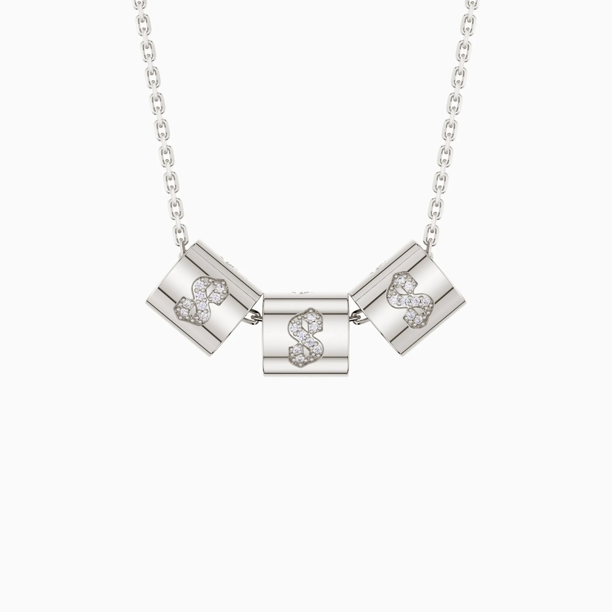 Angel Number 888 Bead Pendant Necklace sold by Vanimy Jewelry product image thumbnail 5