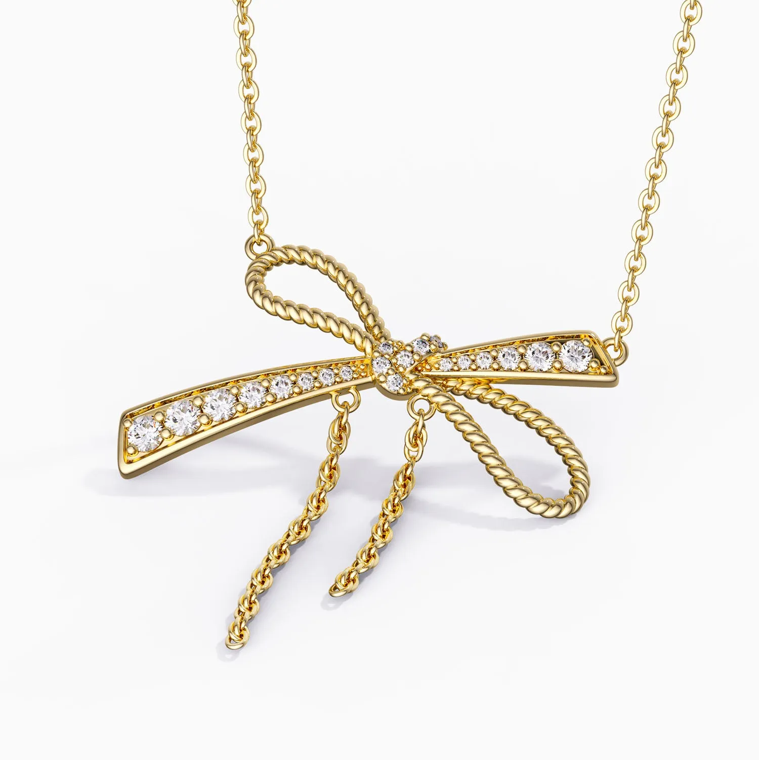 Butterfly Knot Necklace sold by Vanimy Jewelry product image thumbnail 4