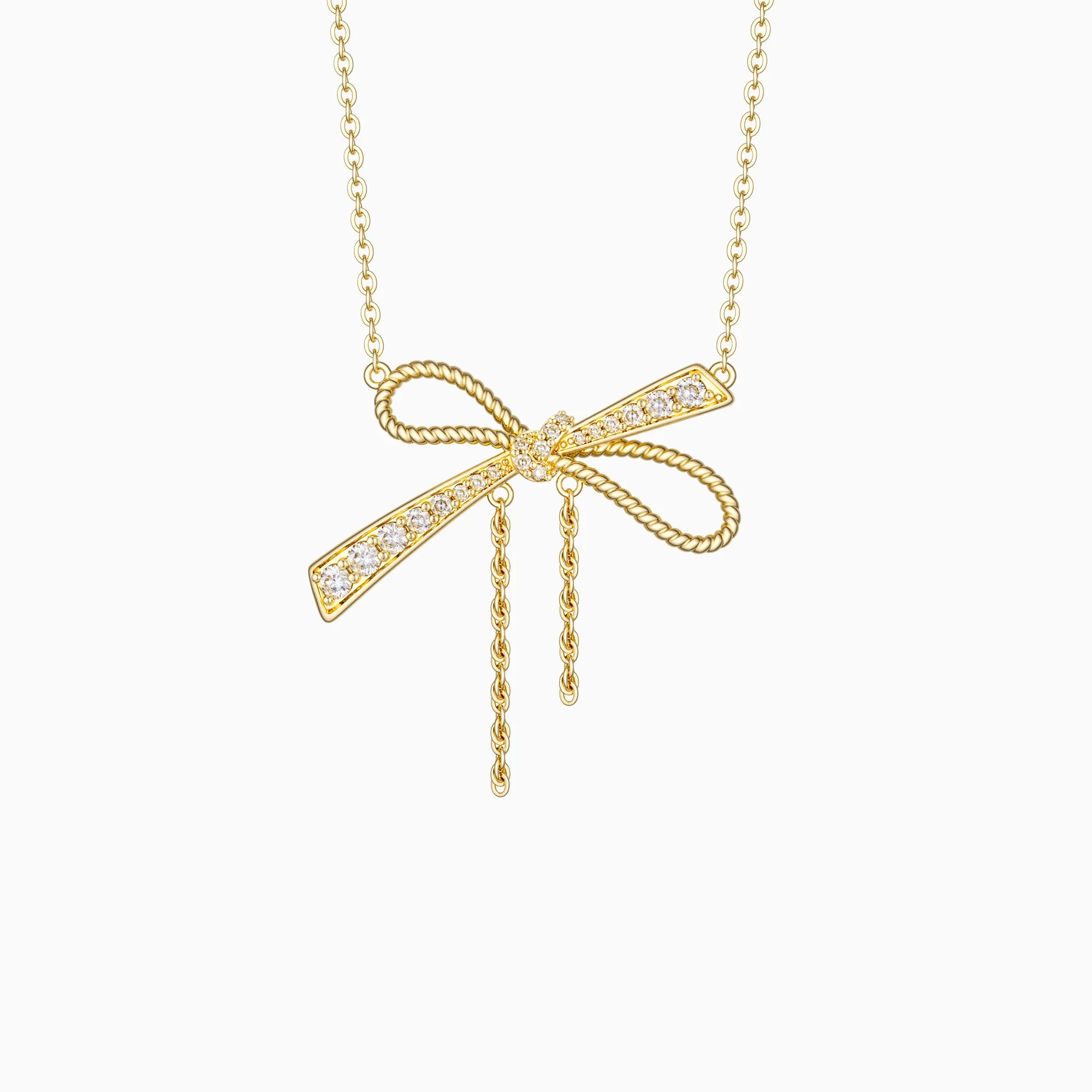 Butterfly Knot Necklace sold by Vanimy Jewelry