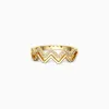 Customized Highs And Lows Wave Ring sold by Vanimy Jewelry