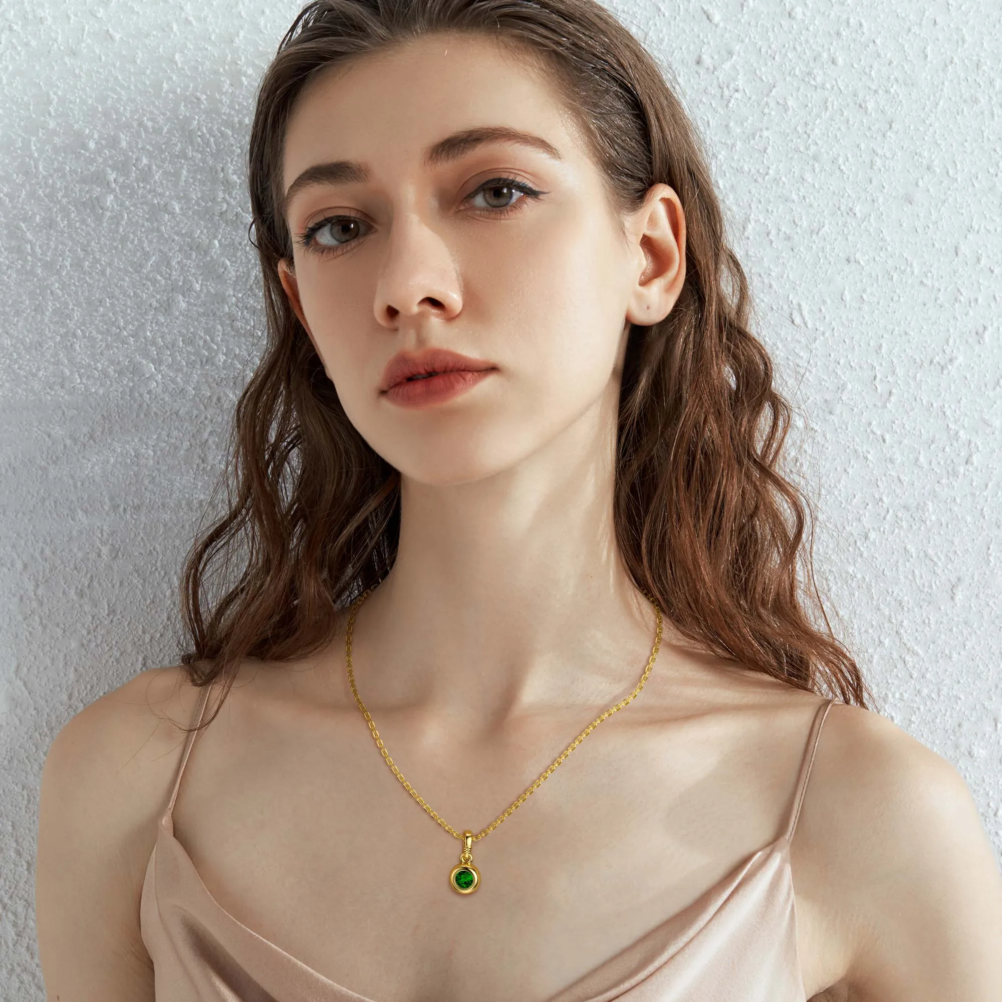 Bubble Knot Birthstone Charm Pendant sold by Vanimy Jewelry product image thumbnail 4