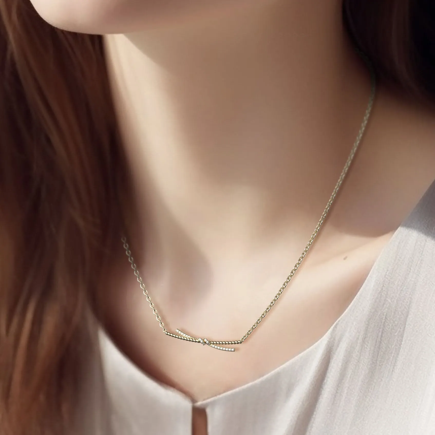 We Linked Forever Necklace sold by Vanimy Jewelry product image thumbnail 3