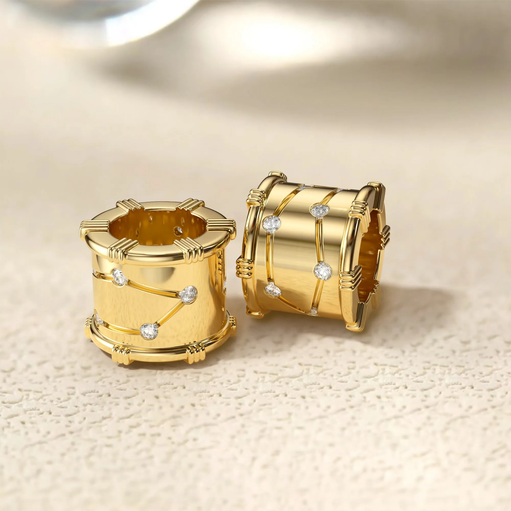 Gemini Constellation Bead Pendant sold by Vanimy Jewelry product image thumbnail 2