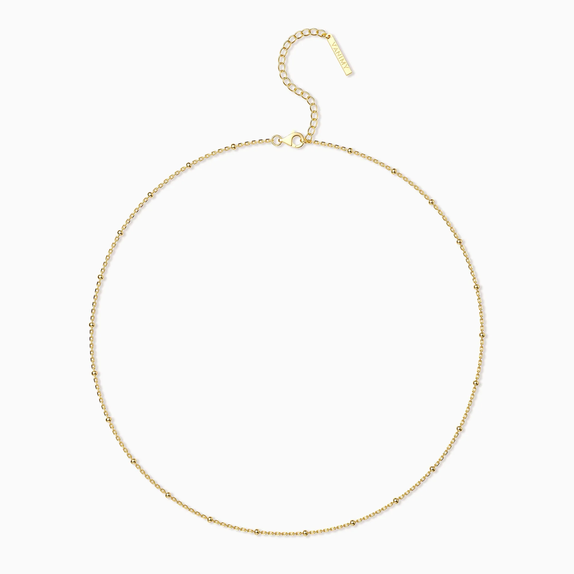 Bead Chain Necklace sold by Vanimy Jewelry