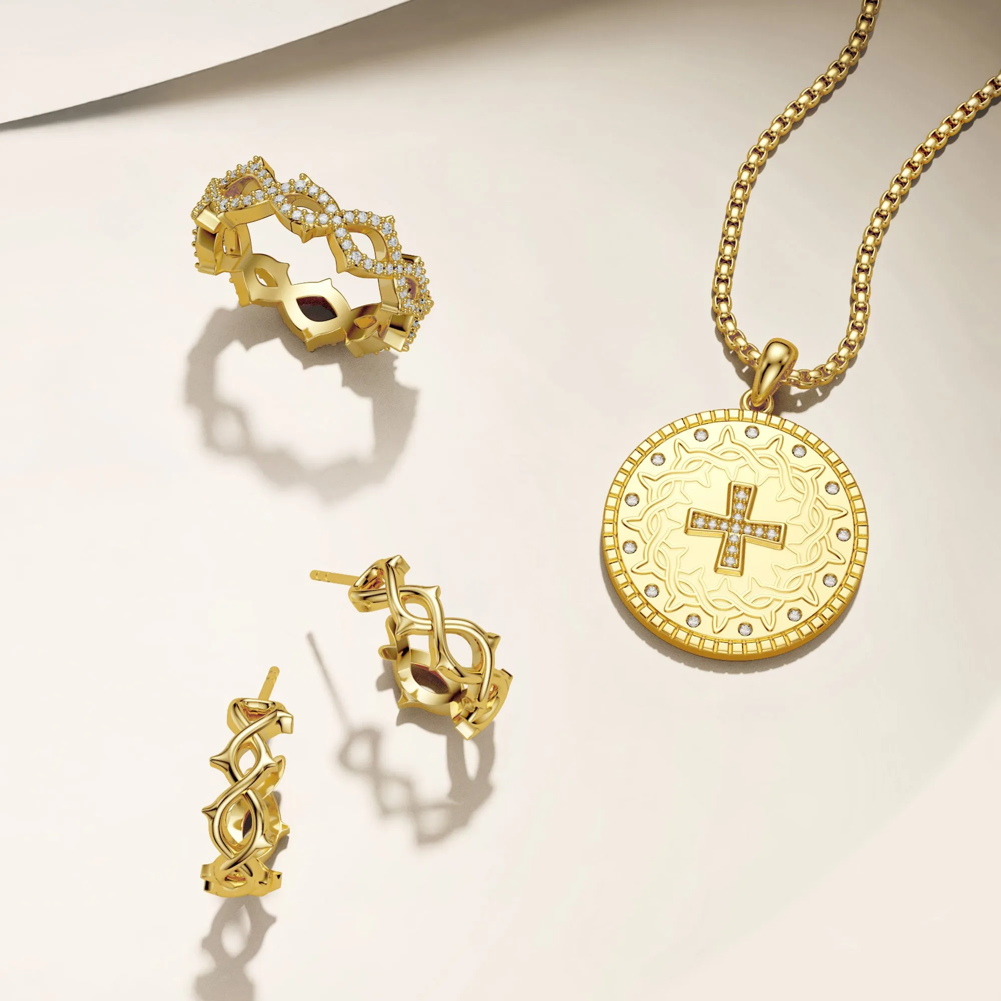 Crown of Thorns Statement Ring sold by Vanimy Jewelry product image thumbnail 4