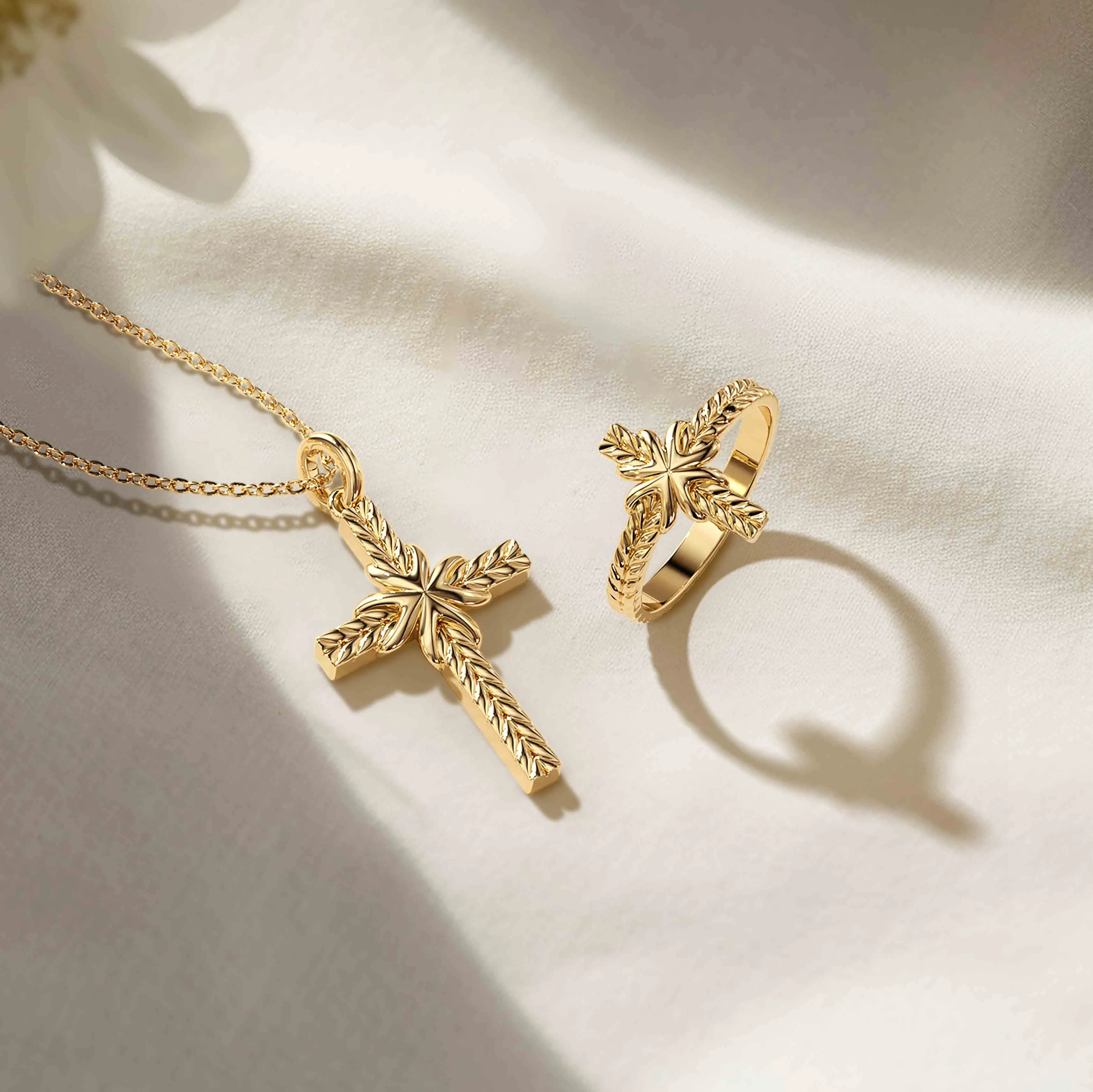 Bread of Life Cross Necklace sold by Vanimy Jewelry product image thumbnail 3