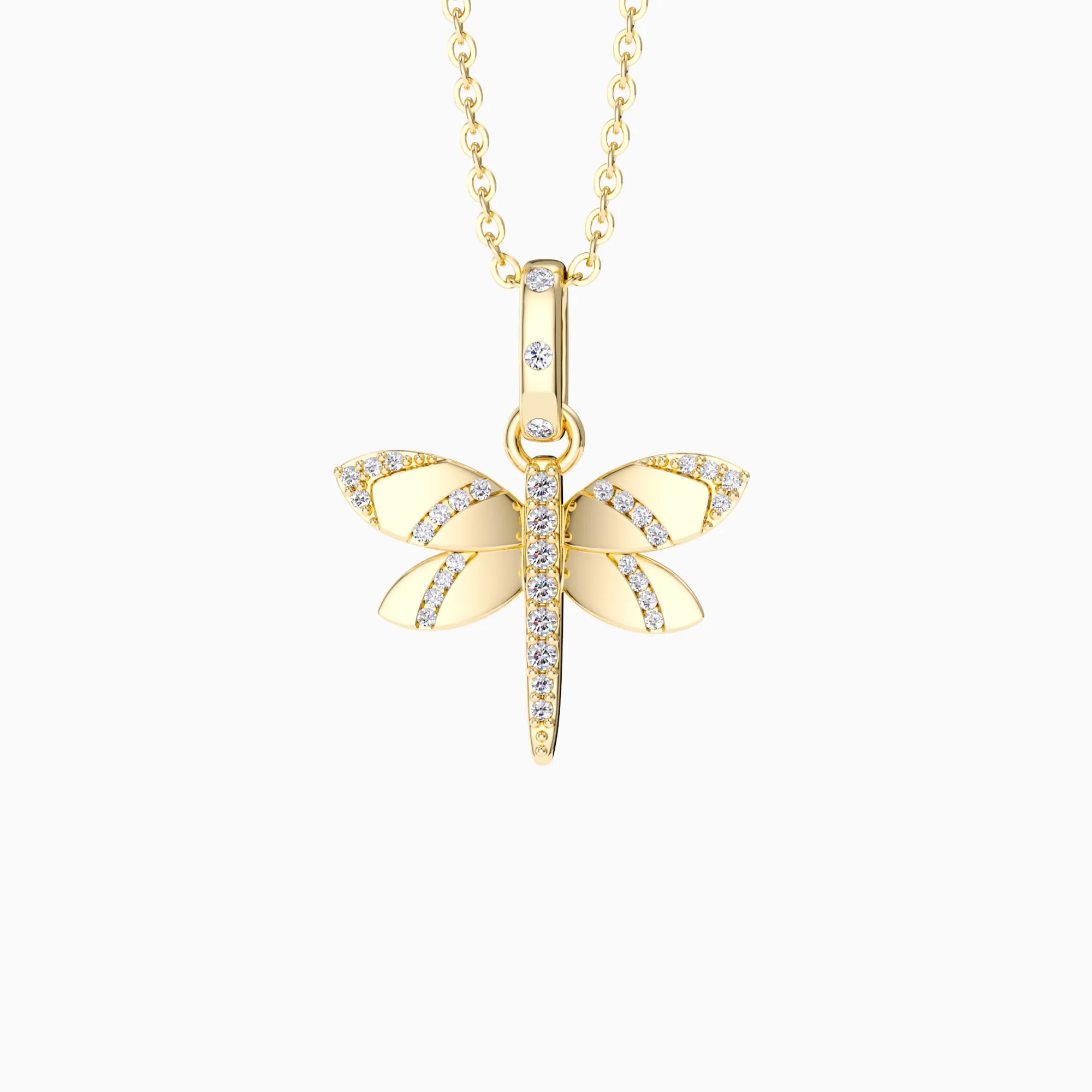 Lucky Dragonfly Amulet Pendant sold by Vanimy Jewelry product image thumbnail 2
