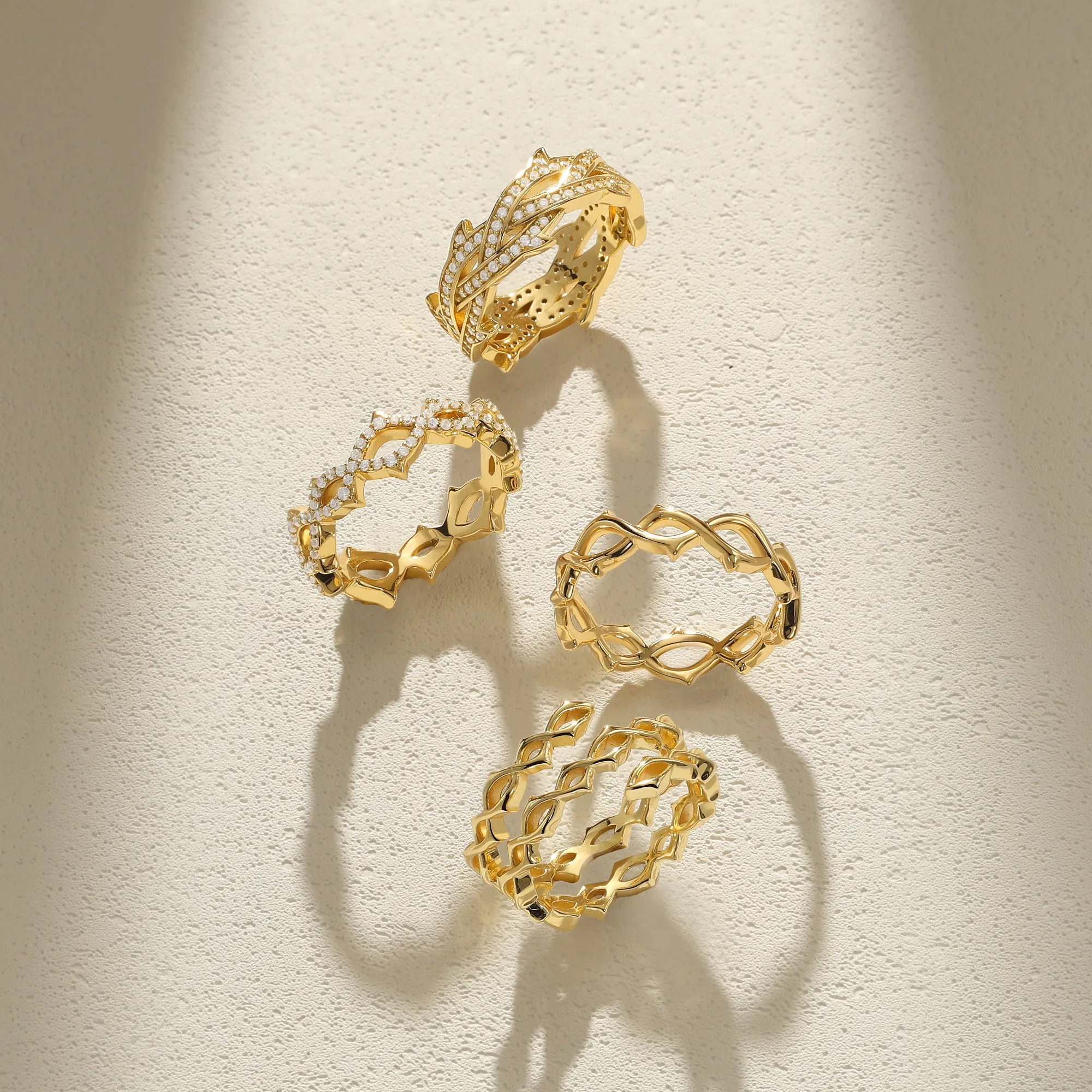 Crown of Thorns Resilience Ring sold by Vanimy Jewelry product image thumbnail 3