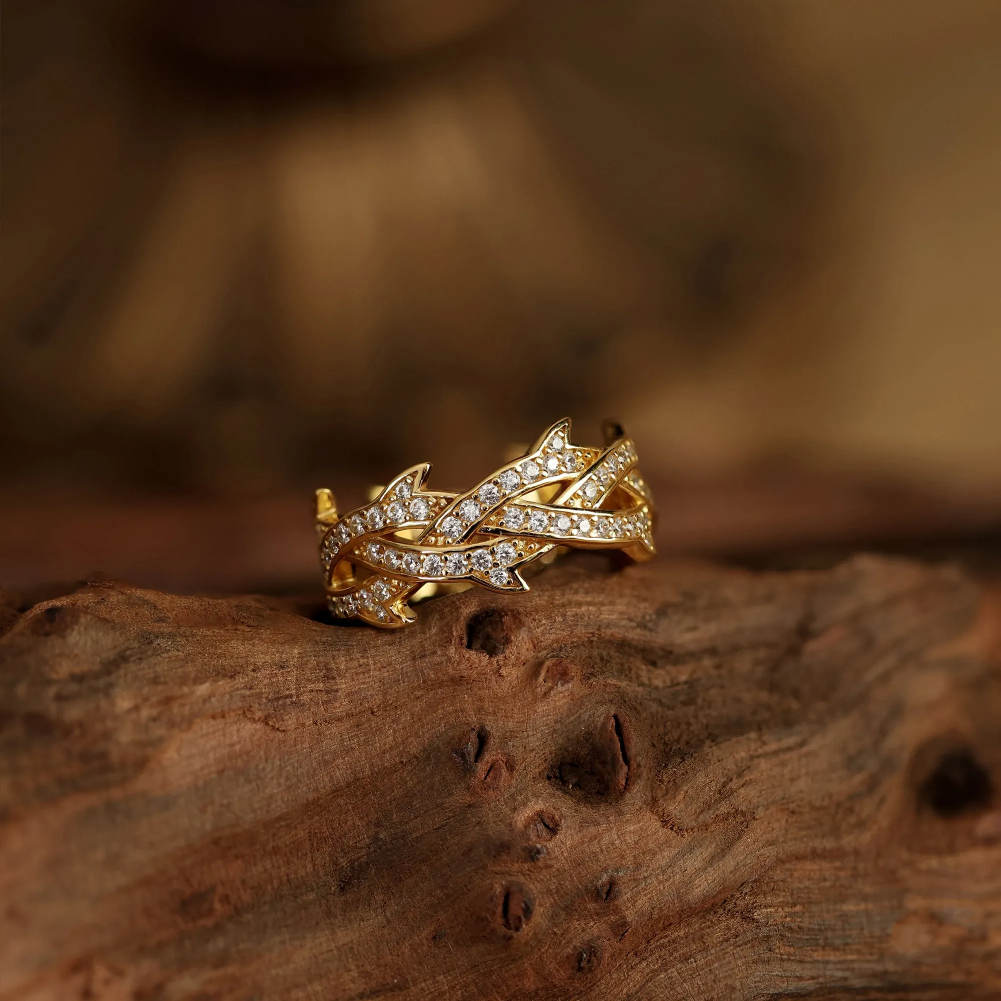 Crown of Thorns Resilience Ring sold by Vanimy Jewelry product image thumbnail 4