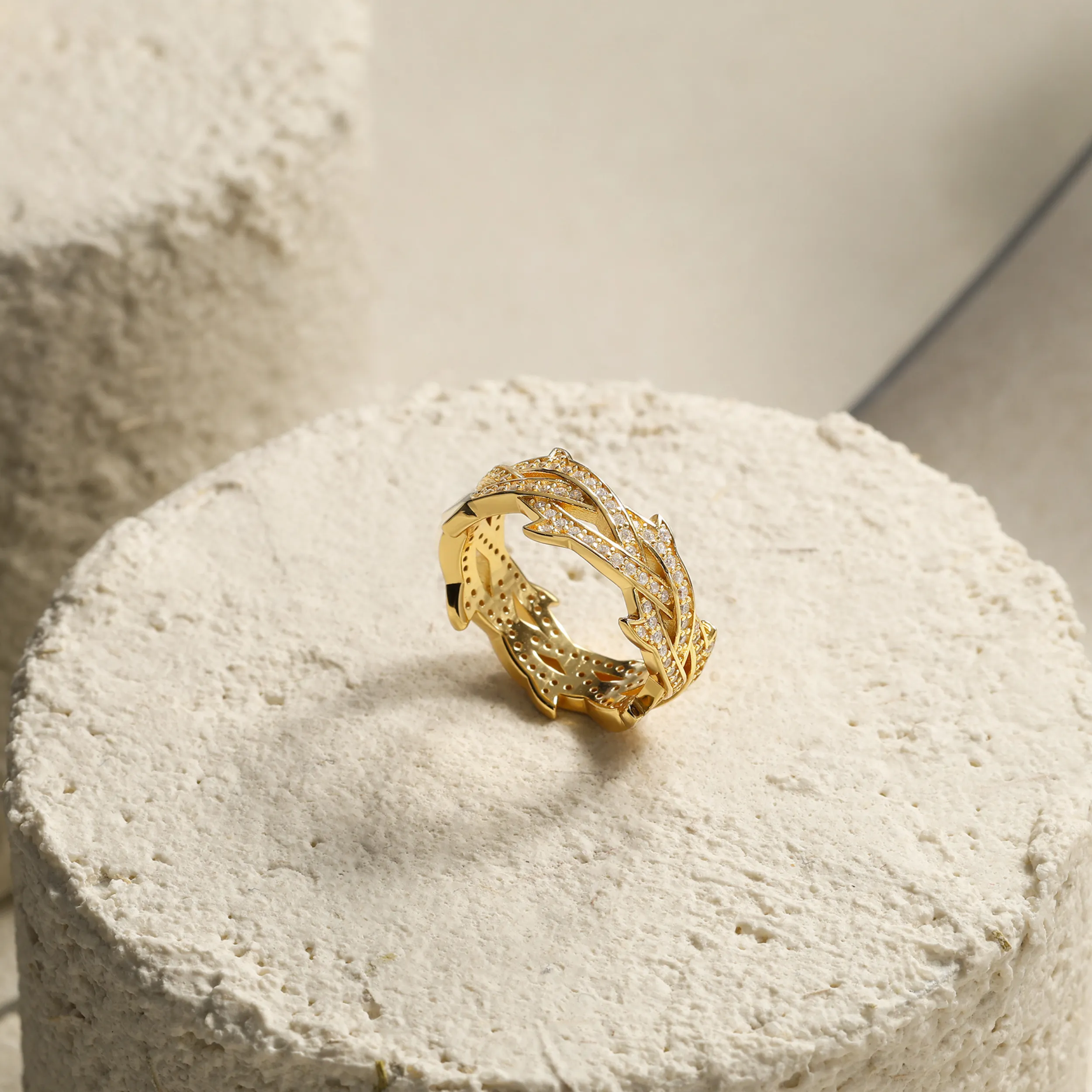 Crown of Thorns Resilience Ring sold by Vanimy Jewelry product image thumbnail 2