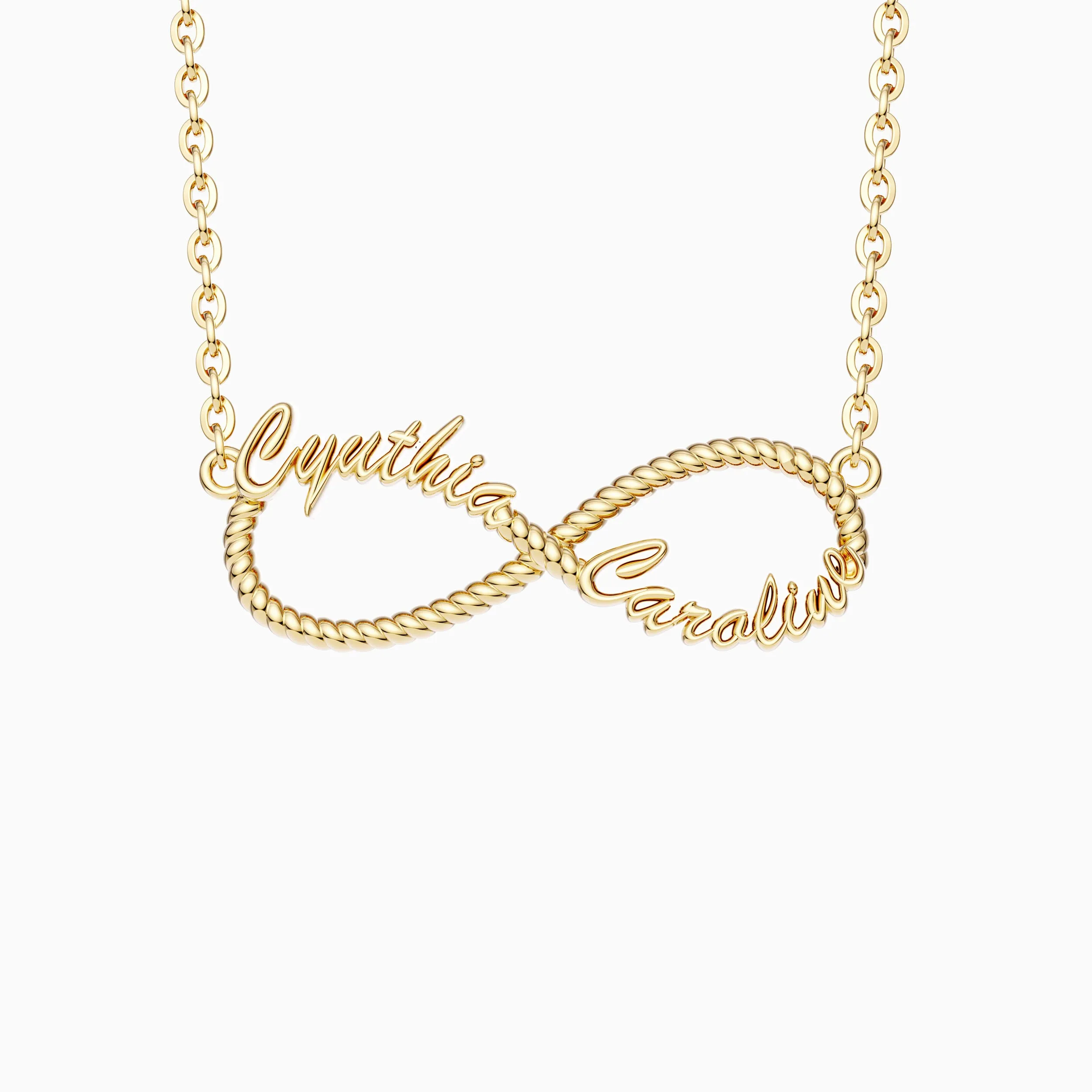 Infinity Personalized Name Necklace sold by Vanimy Jewelry