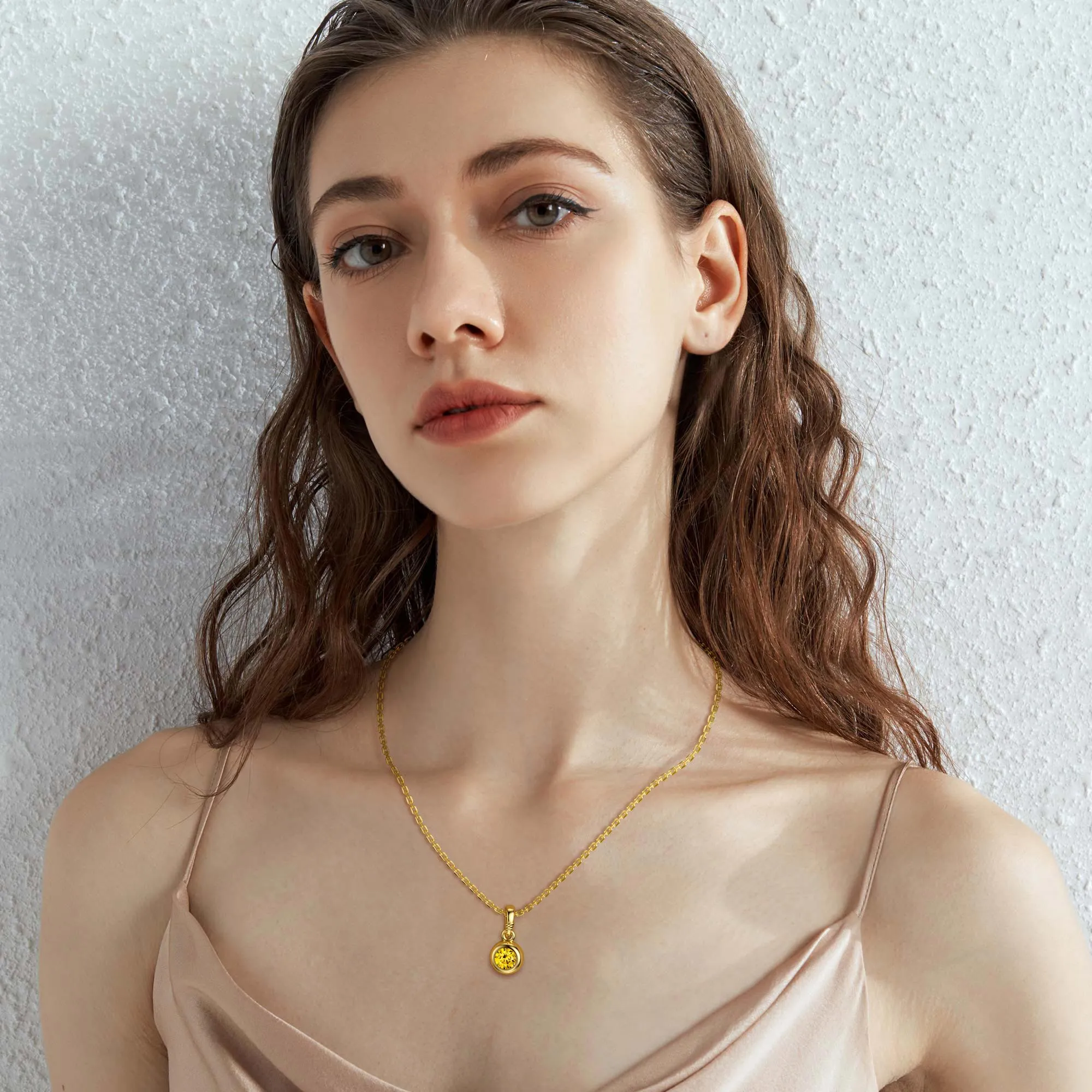 Bubble Knot November Birthstone Charm Pendant sold by Vanimy Jewelry product image thumbnail 3