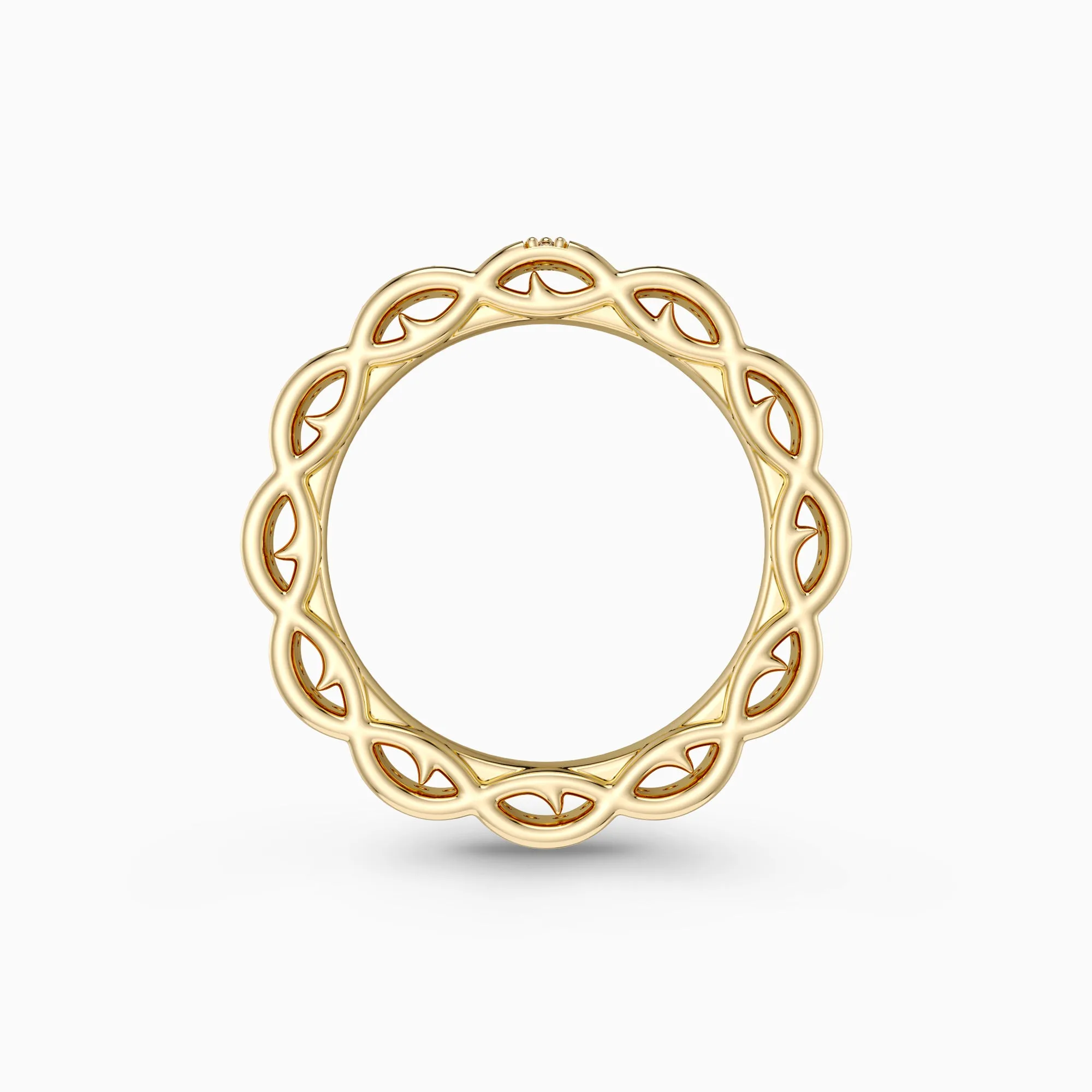 Floral Thorns Cross Statement Ring sold by Vanimy Jewelry product image thumbnail 3