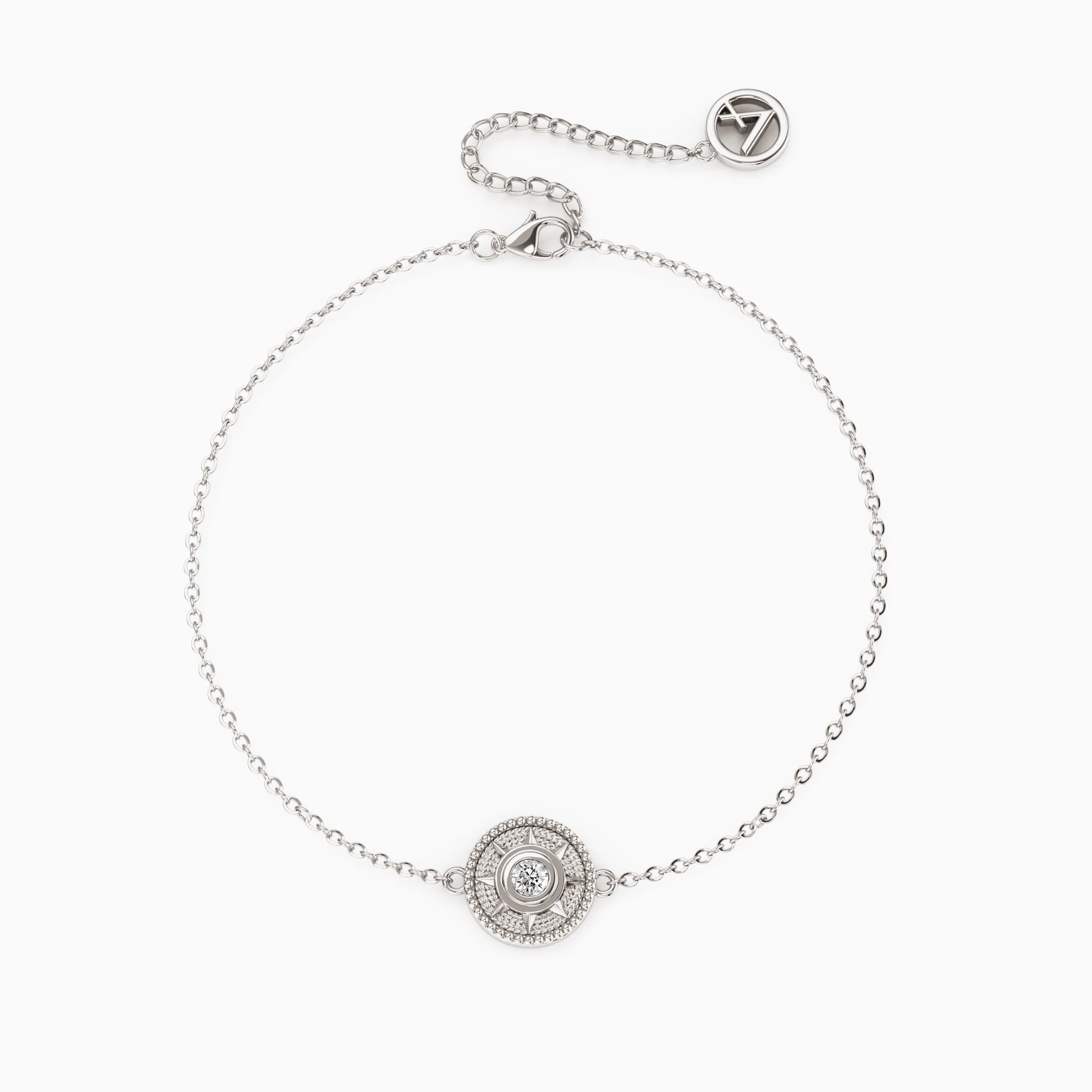 'Rise and Shine' Sunburst Charm Bracelet sold by Vanimy Jewelry product image thumbnail 5