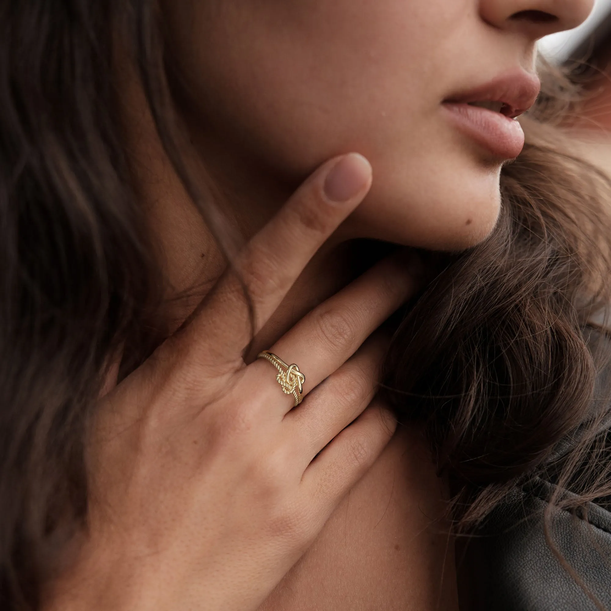 Double Knotted Ring sold by Vanimy Jewelry product image thumbnail 3