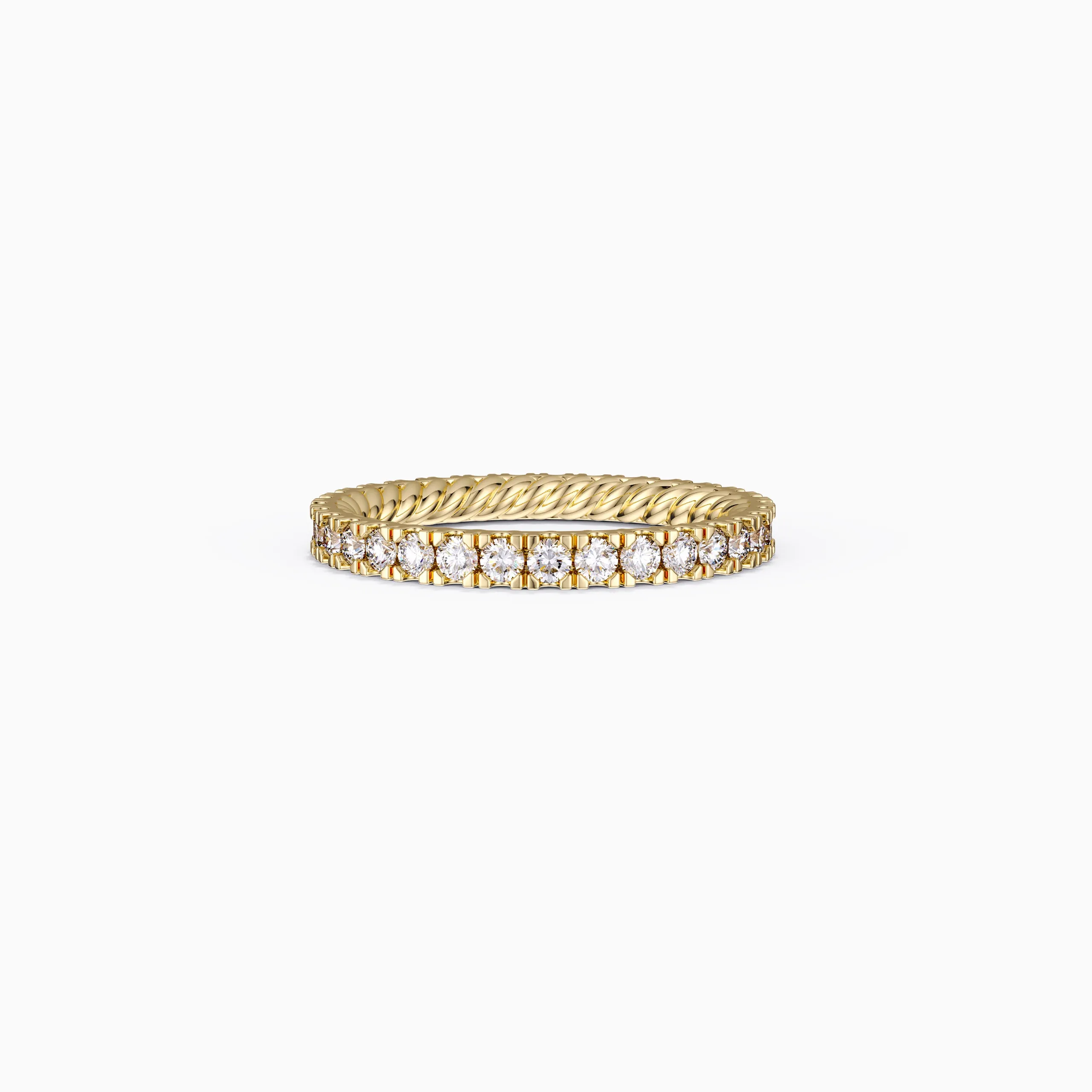 Pavé Zircon Band Ring sold by Vanimy Jewelry