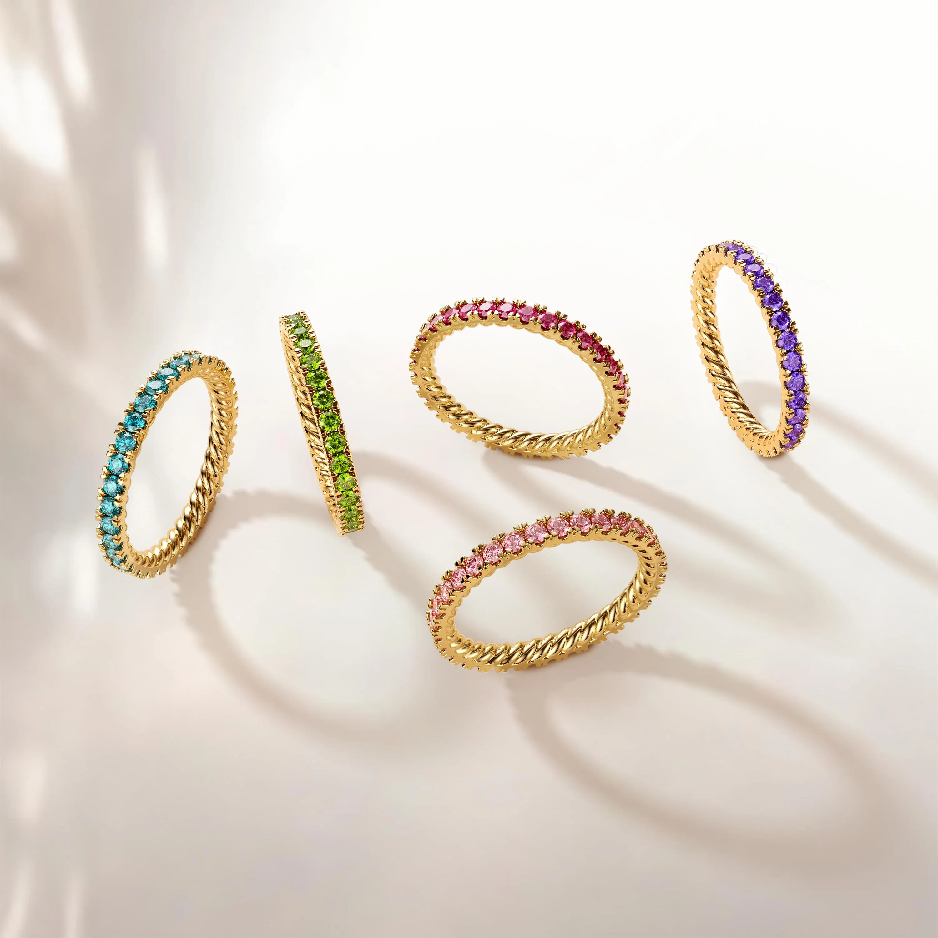 Pavé Zircon Band Ring sold by Vanimy Jewelry product image thumbnail 4