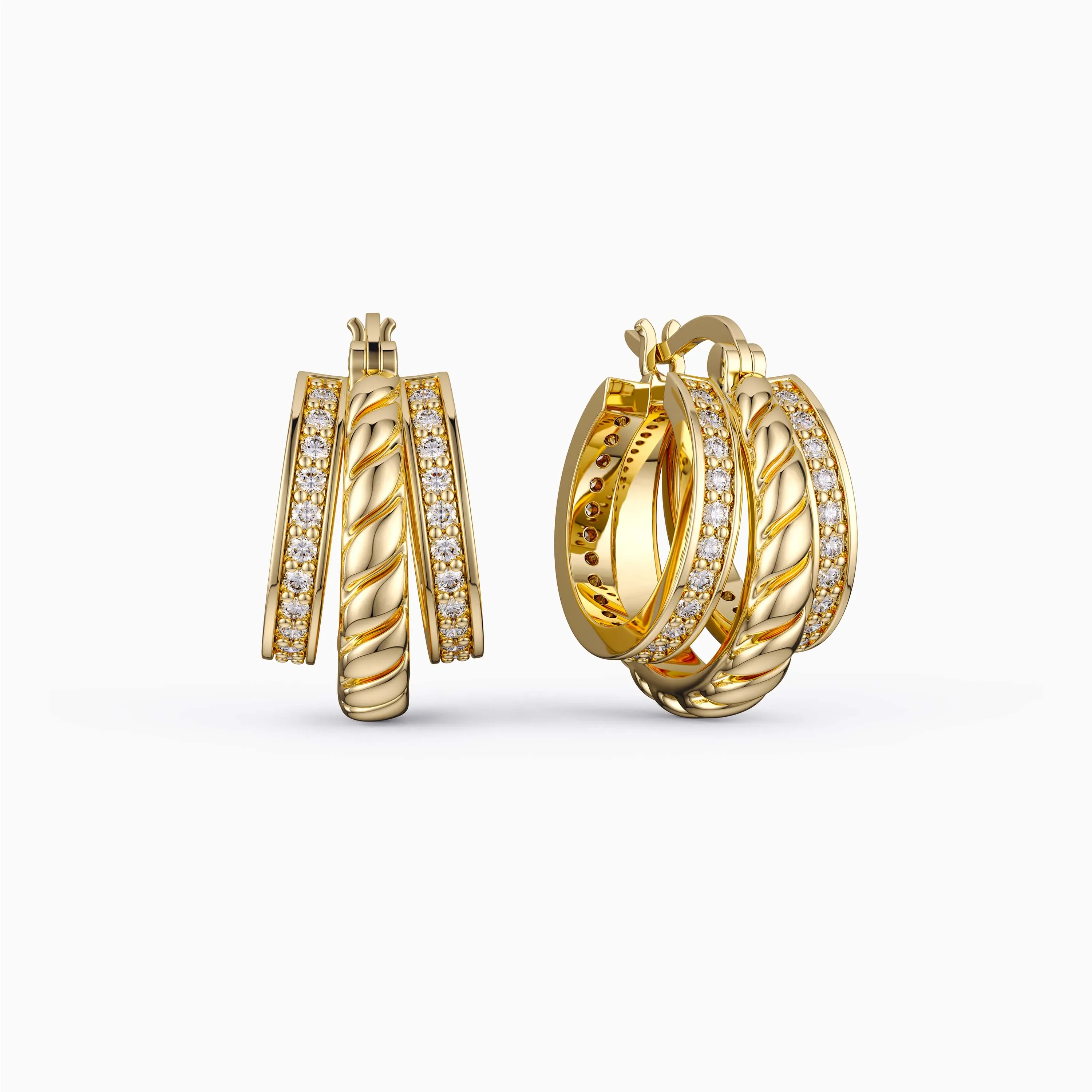 Trinity Earrings sold by Vanimy Jewelry