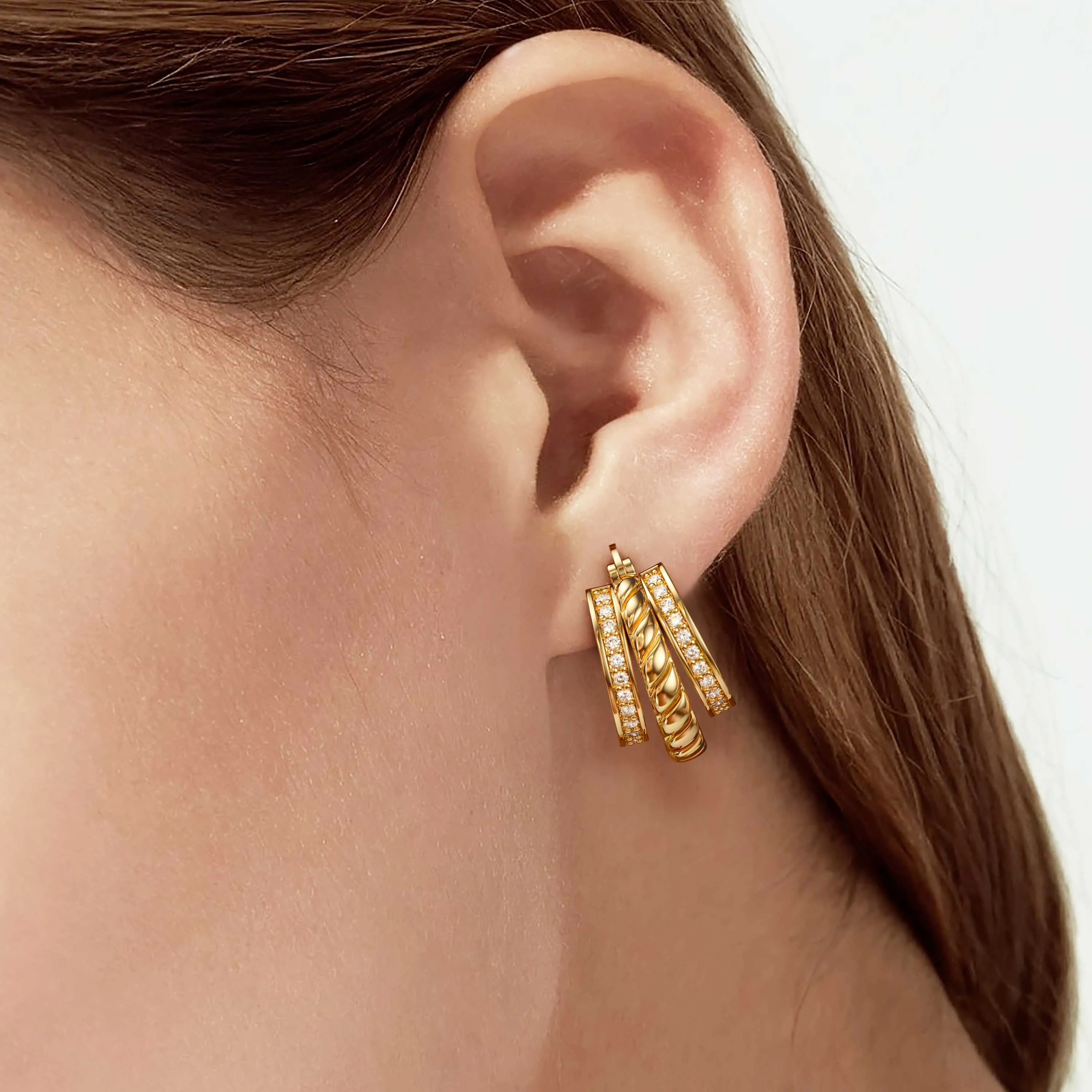 Trinity Earrings sold by Vanimy Jewelry product image thumbnail 2