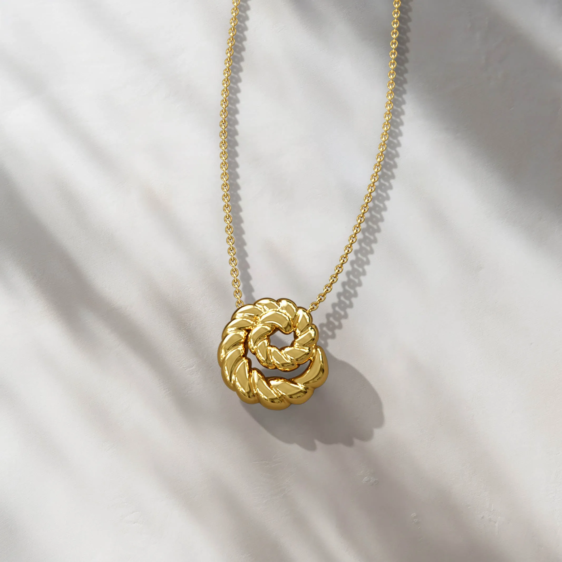 Conch Twisted Rope Necklace sold by Vanimy Jewelry product image thumbnail 5