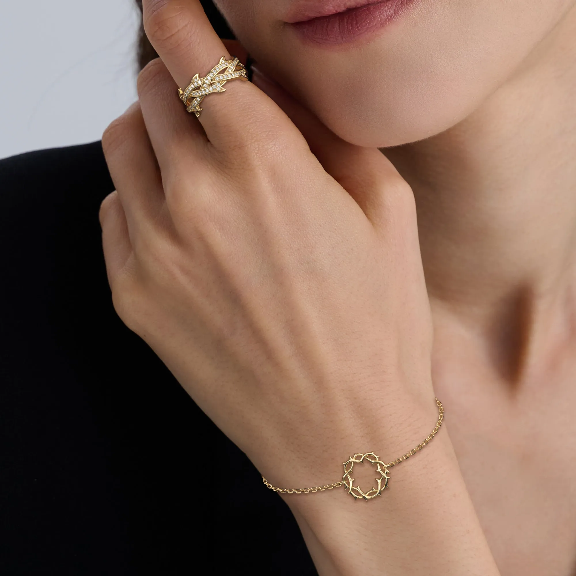 Crown of Thorns Bracelet sold by Vanimy Jewelry product image thumbnail 3