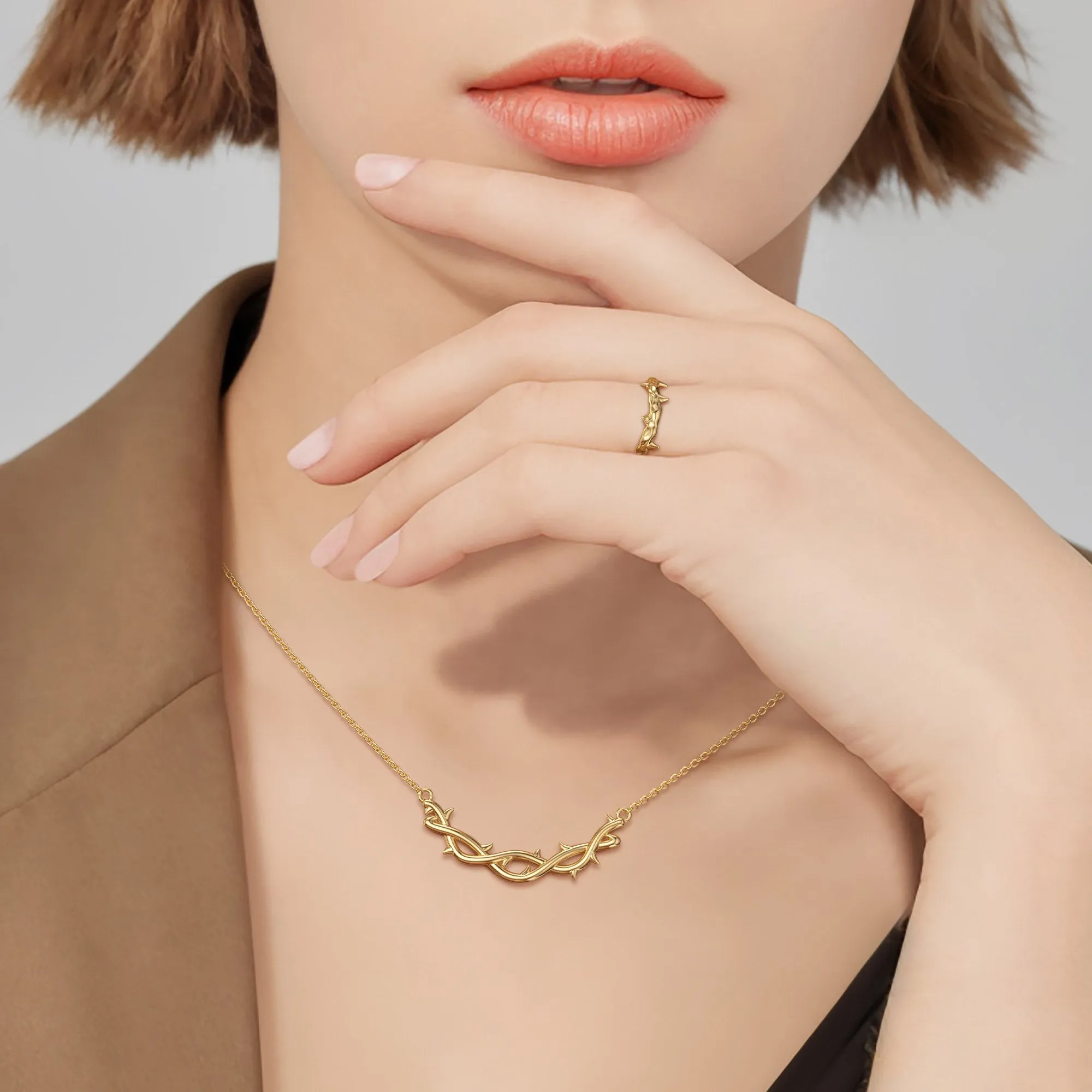 Thorns Chain Necklace sold by Vanimy Jewelry product image thumbnail 3