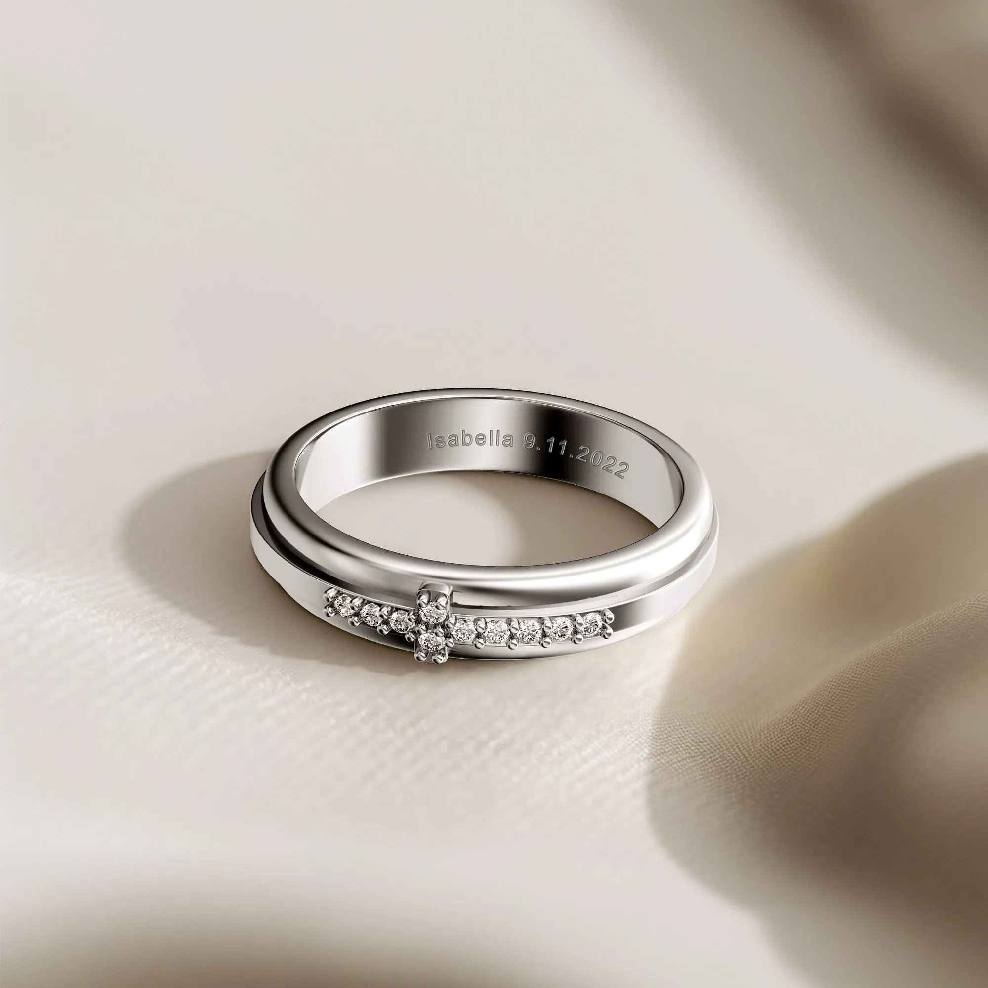 Cross Pray Bands Ring sold by Vanimy Jewelry product image thumbnail 3