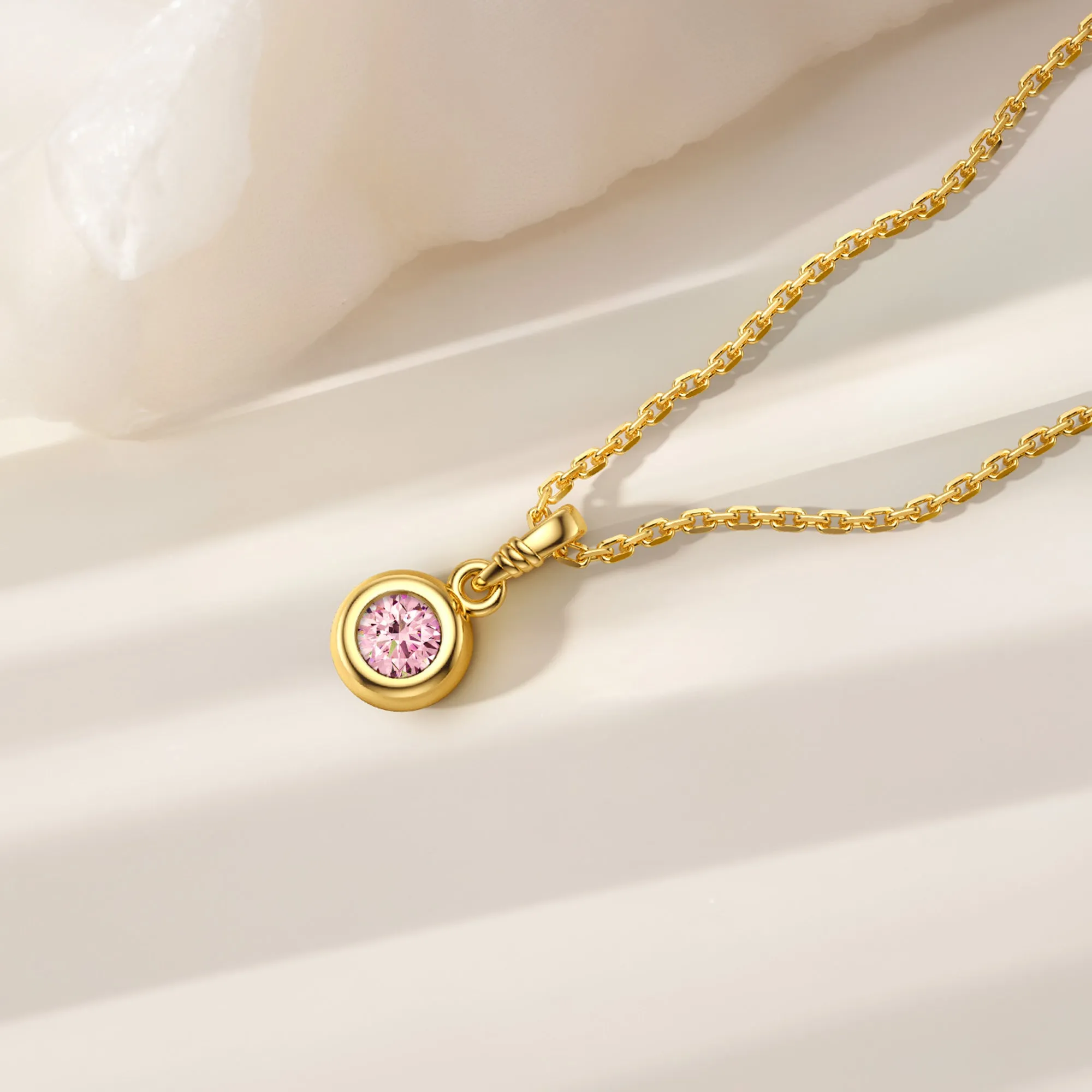 Bubble Knot October Birthstone Charm Pendant sold by Vanimy Jewelry product image thumbnail 2