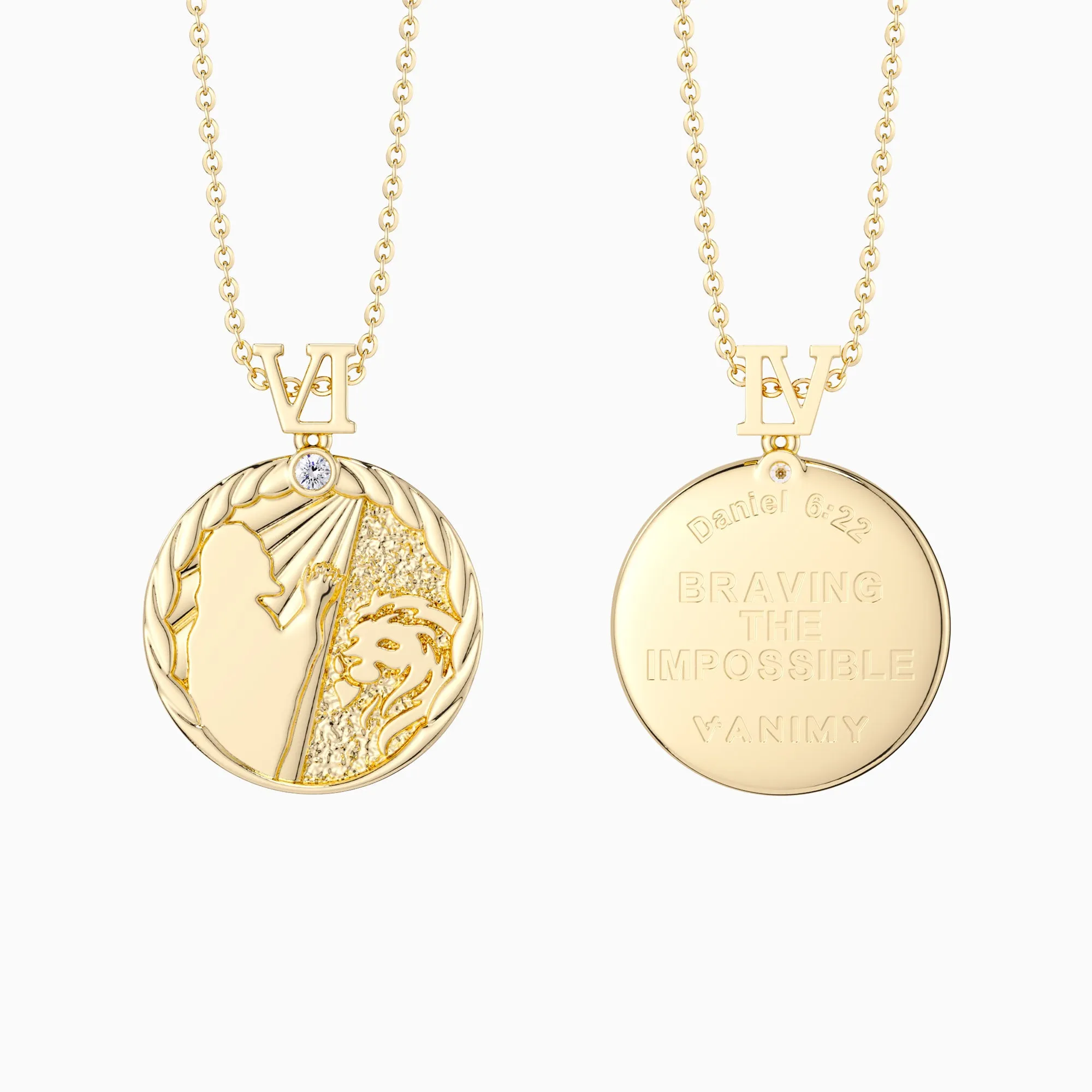 Lion's Den Faith Triumph Pendant Necklace sold by Vanimy Jewelry product image thumbnail 2