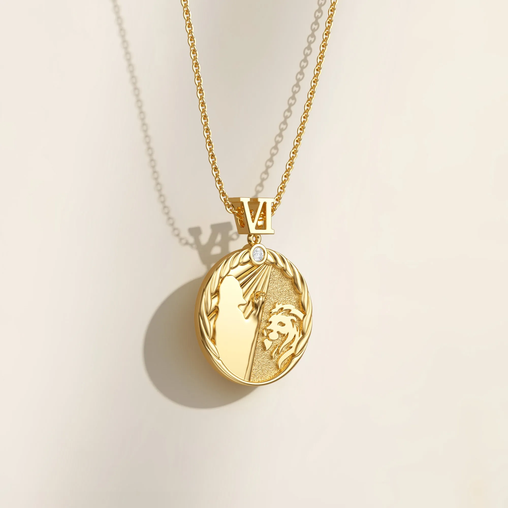 Lion's Den Faith Triumph Pendant Necklace sold by Vanimy Jewelry product image thumbnail 4