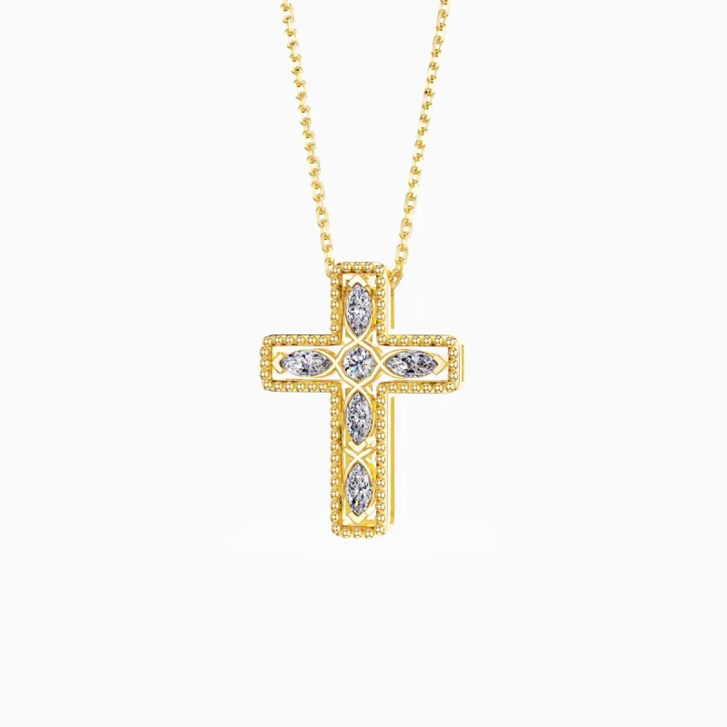 Versatile Ichthys Cross Pendant Necklace sold by Vanimy Jewelry