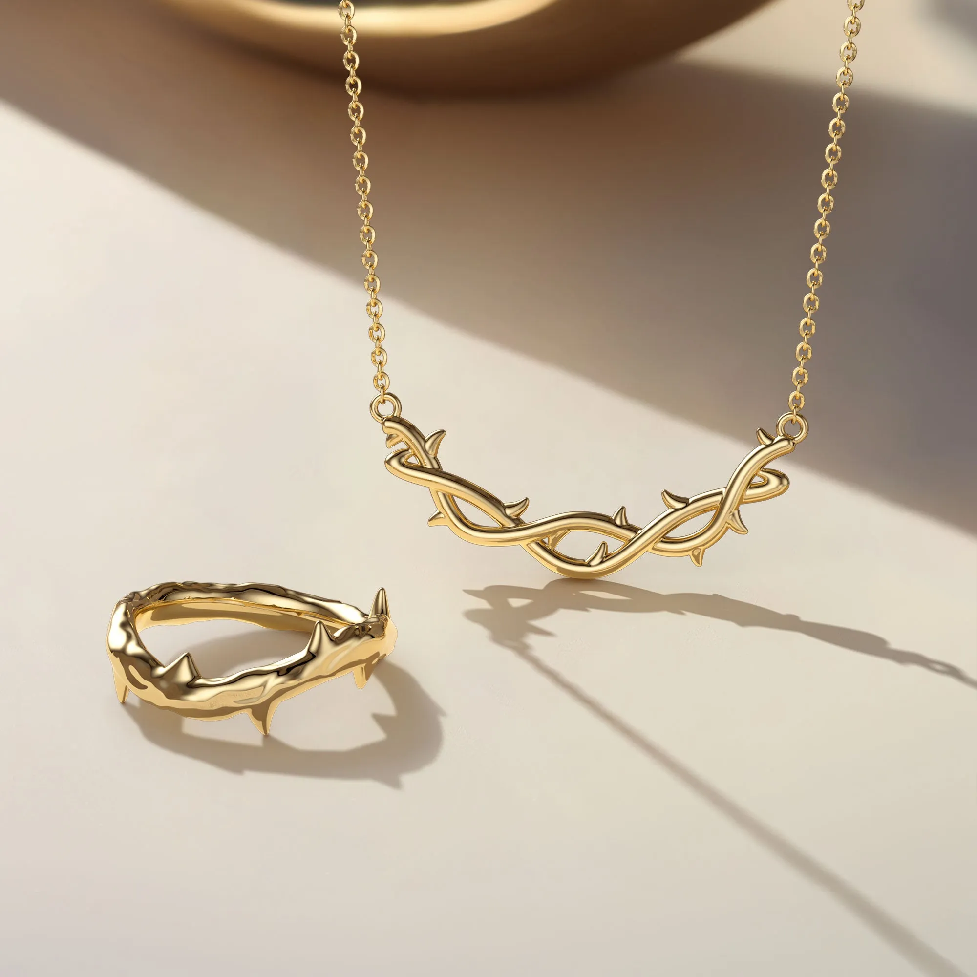 Thorns Bar Necklace sold by Vanimy Jewelry product image thumbnail 4