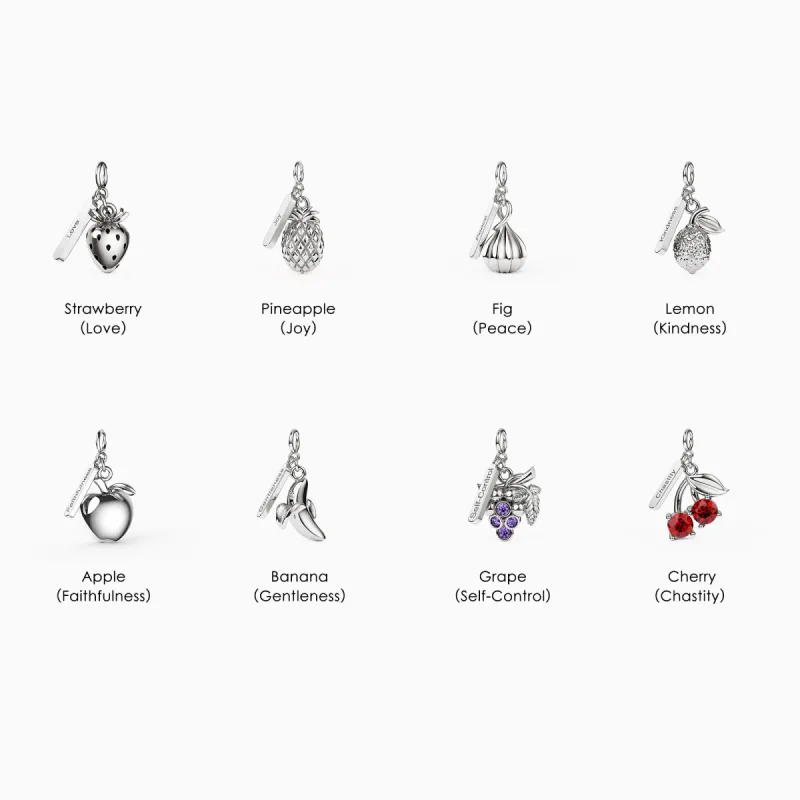 Fruits of The Spirit Charm sold by Vanimy Jewelry
